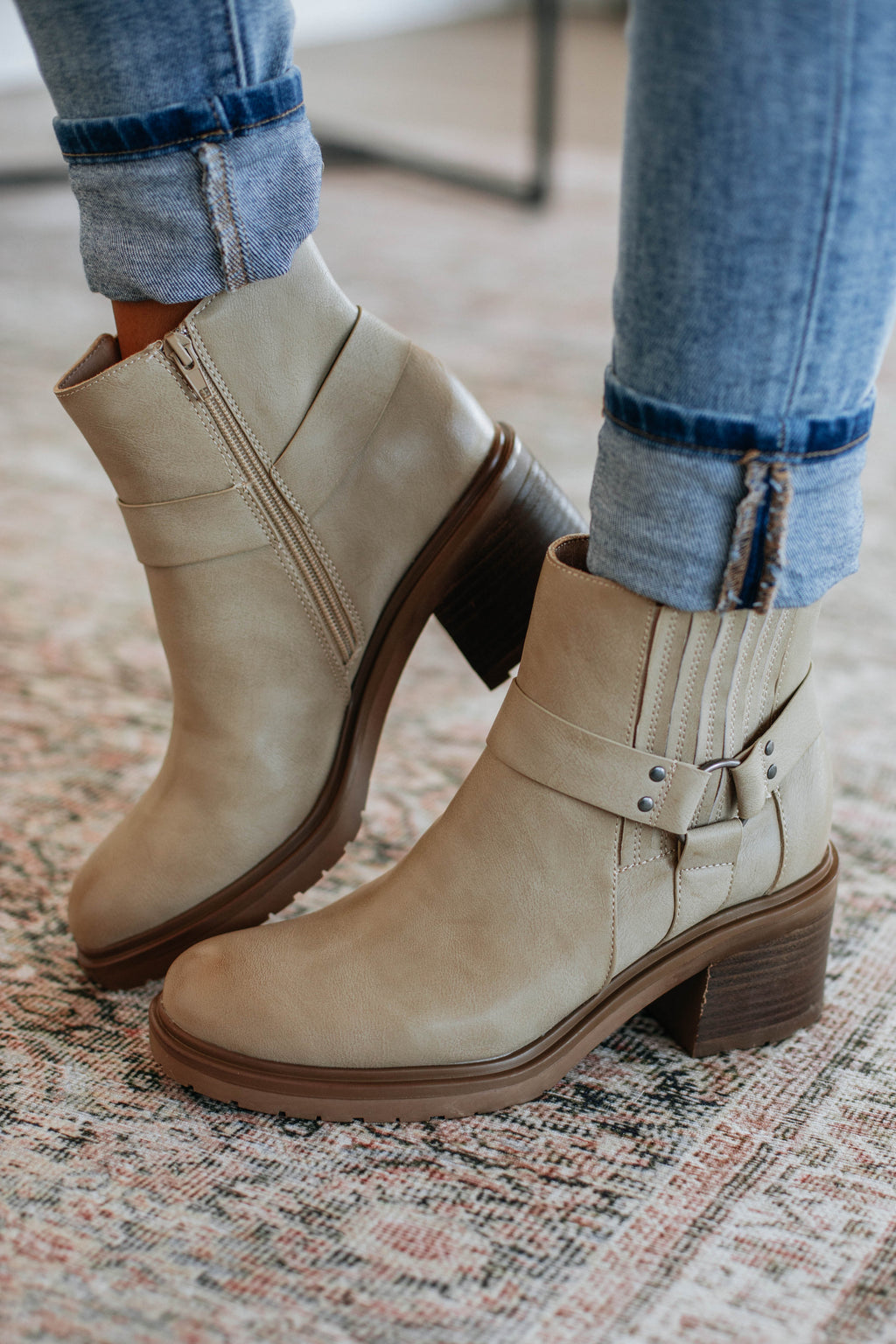 Not So Complicated Boots - Khaki