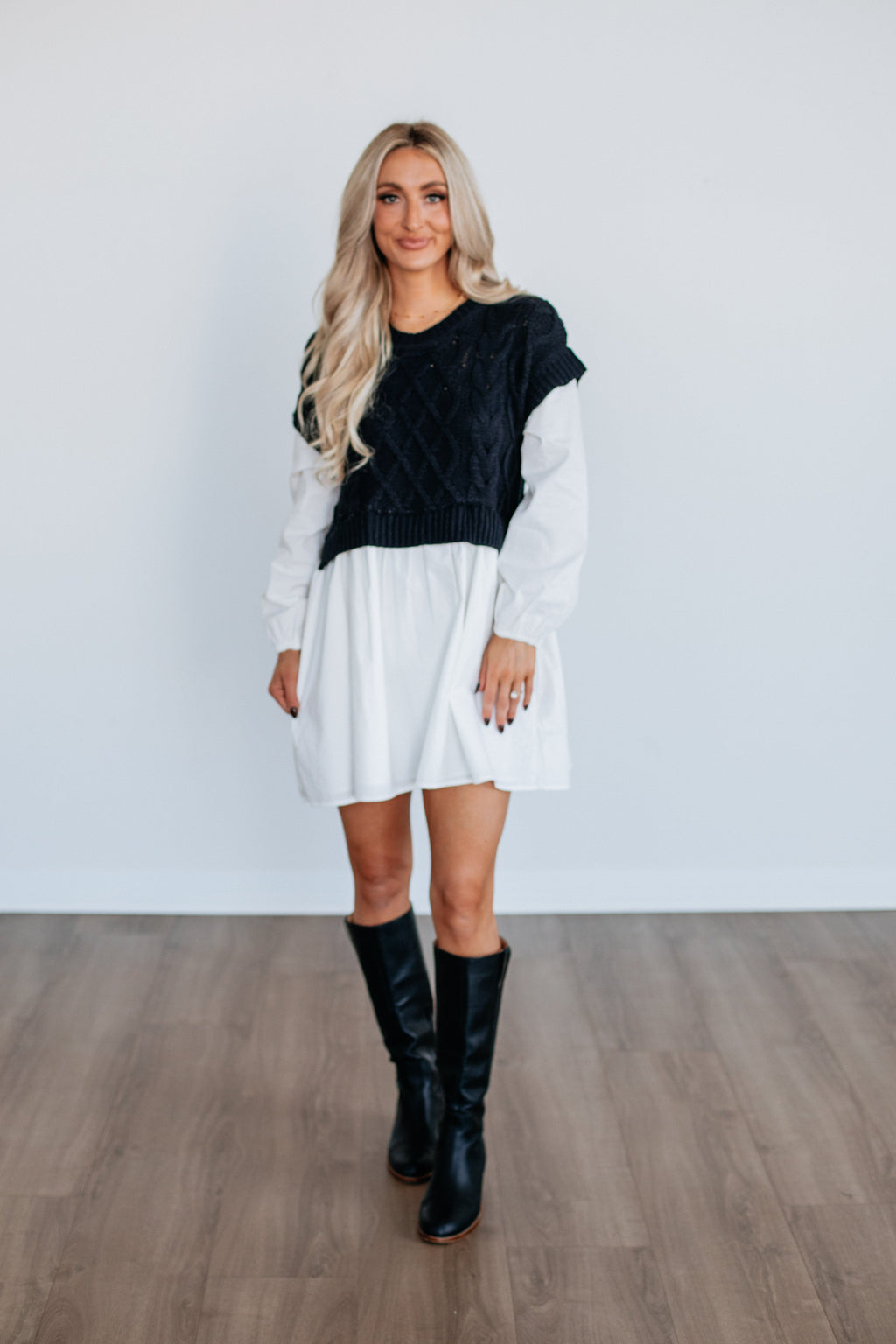 Kaylan Contrast Dress