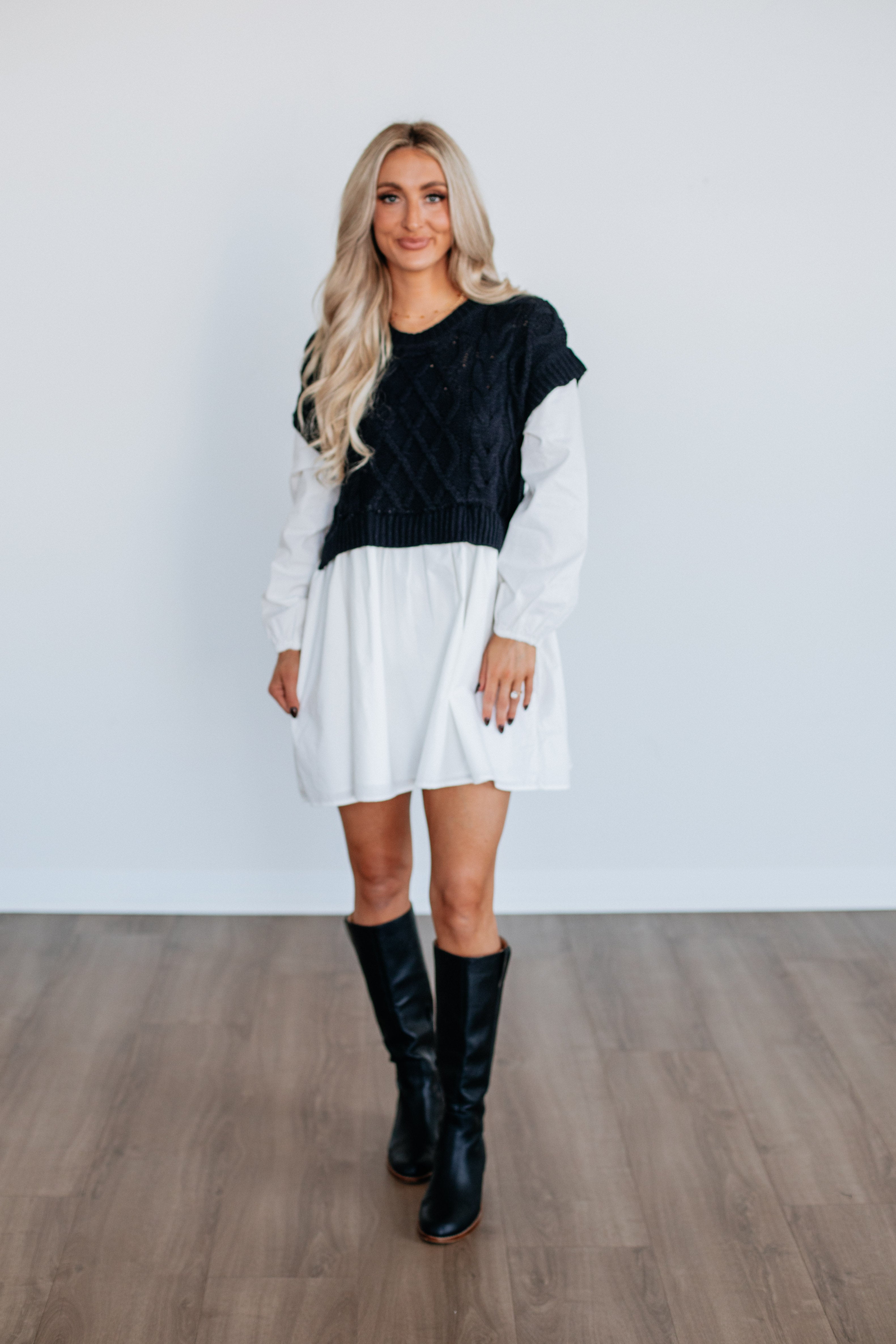 Kaylan Contrast Dress