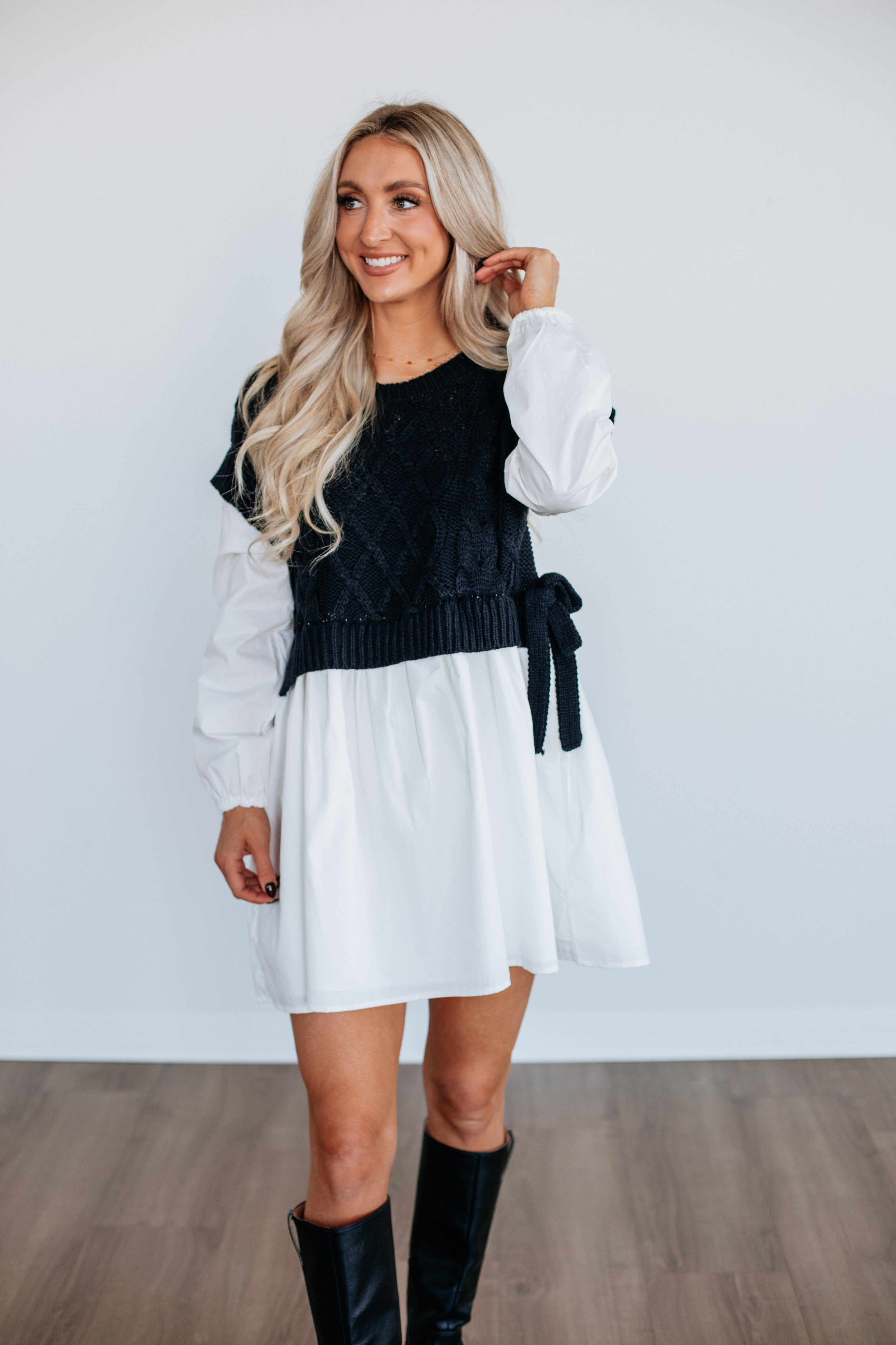 Kaylan Contrast Dress