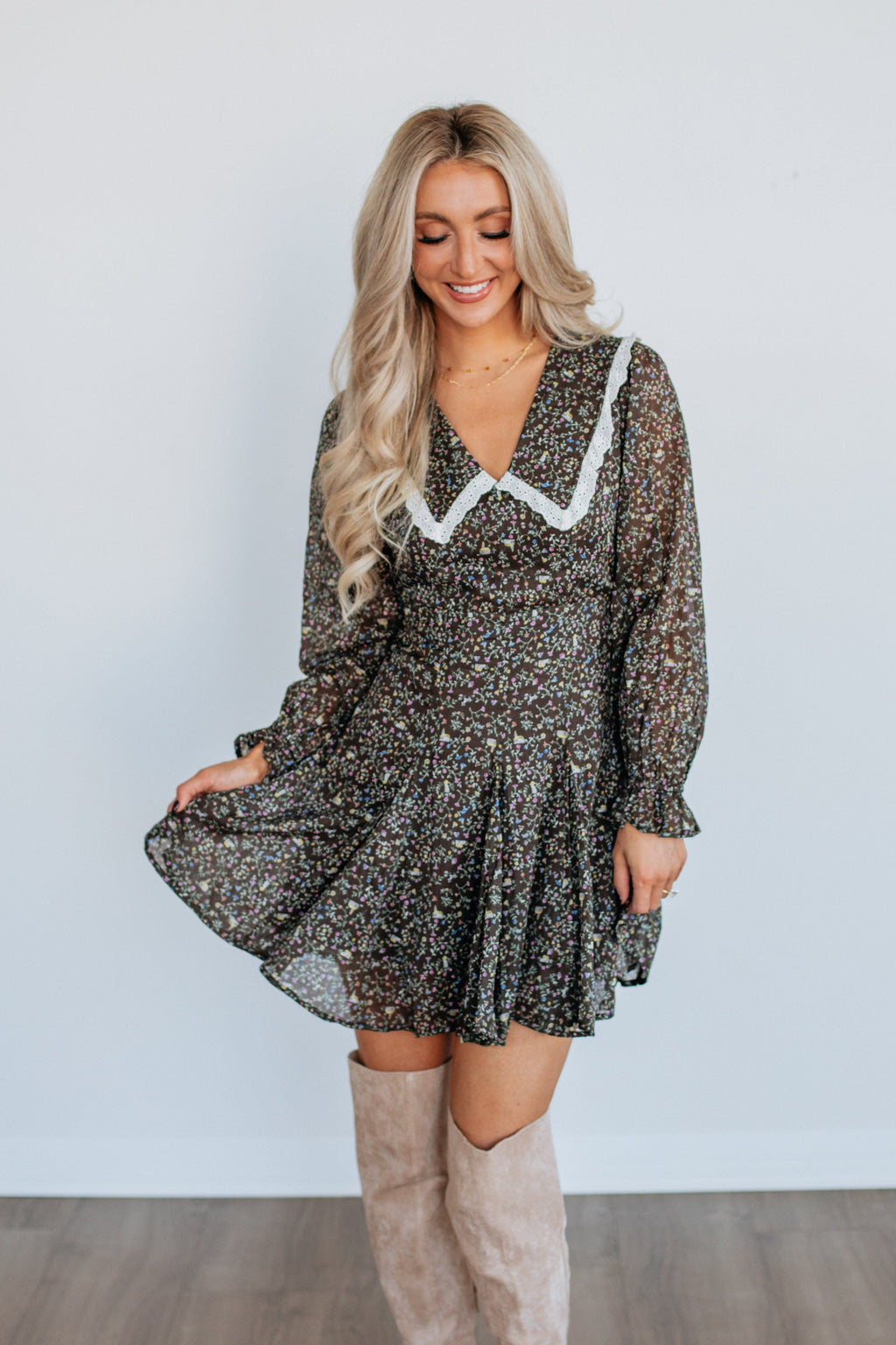 Ilianna Floral Dress