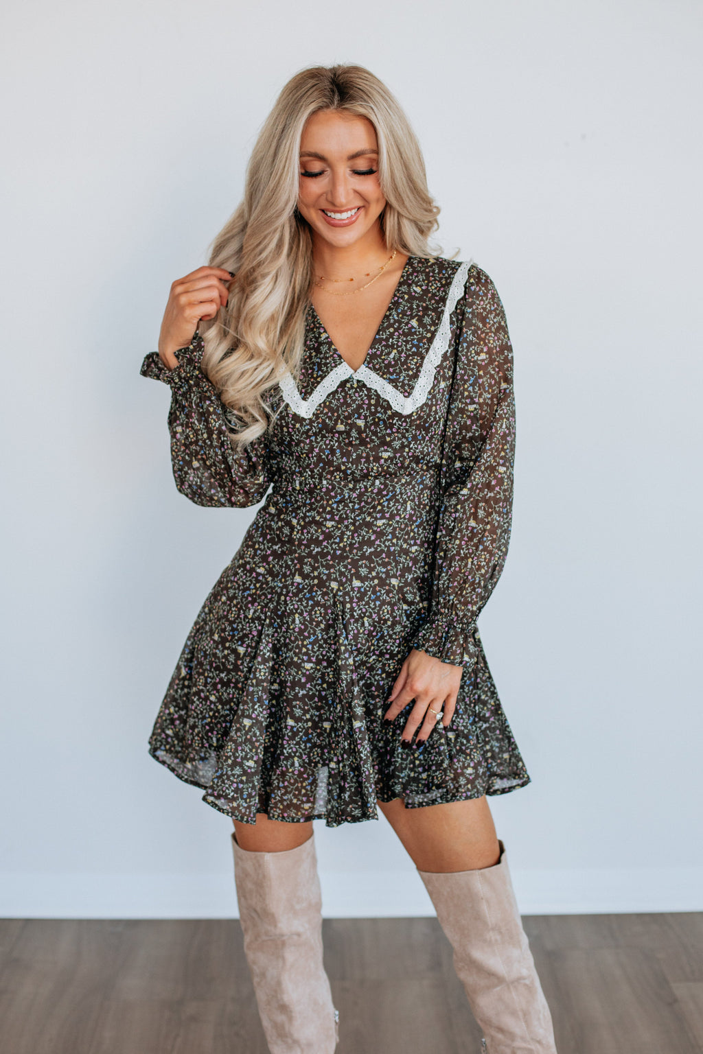 Ilianna Floral Dress