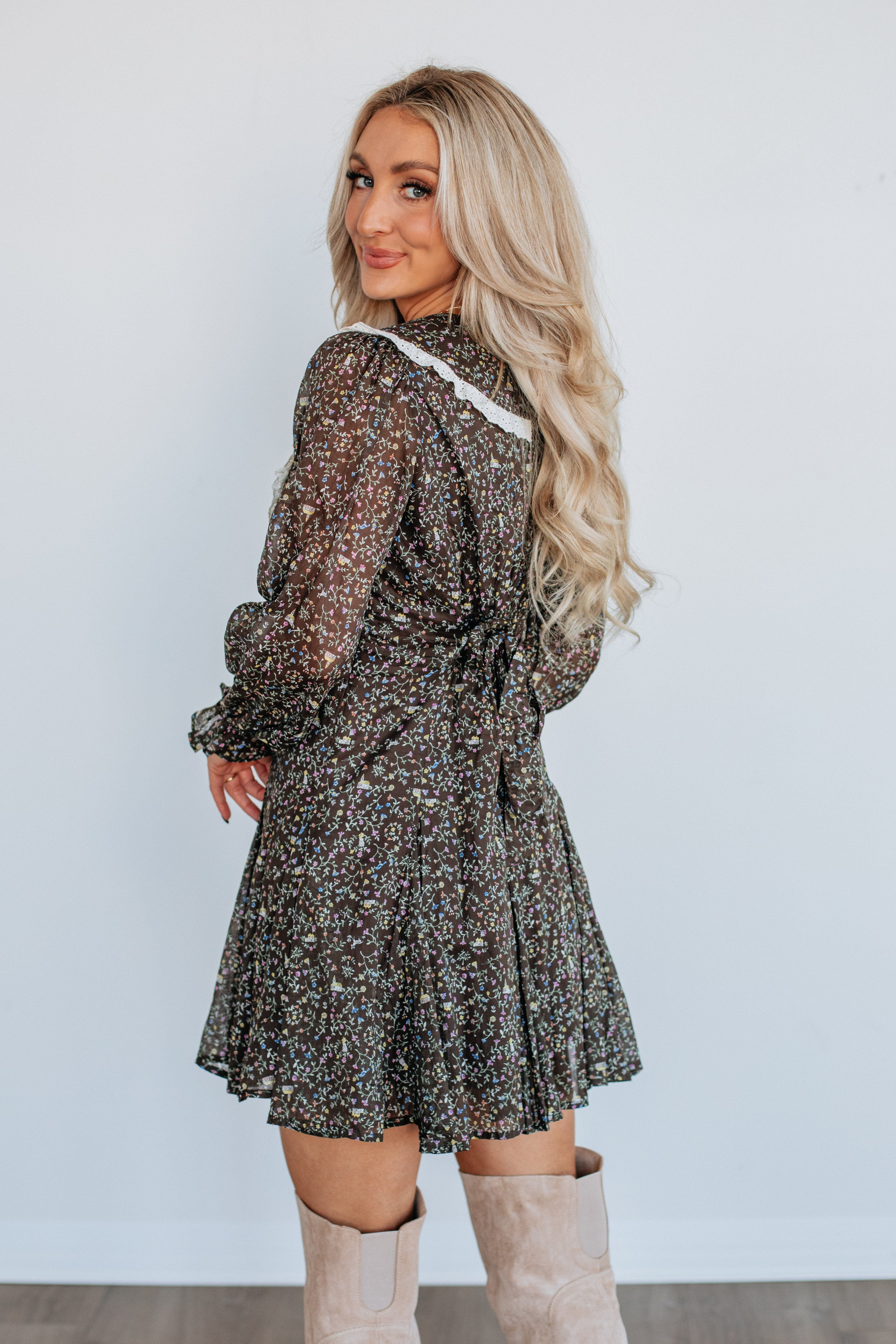 Ilianna Floral Dress