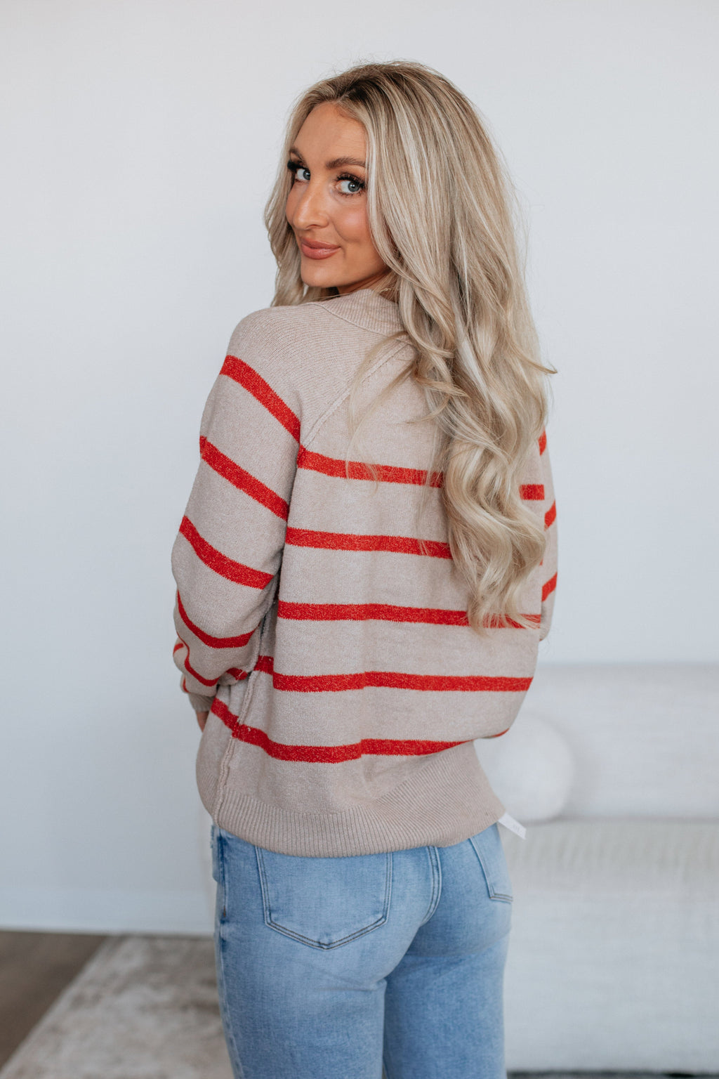 Danielle Striped Pullover