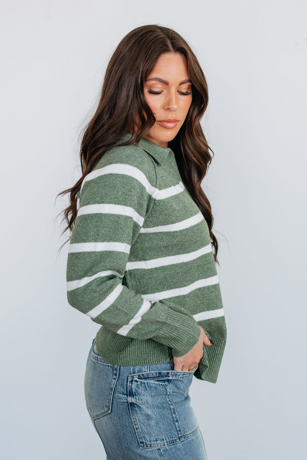 Danielle Striped Pullover