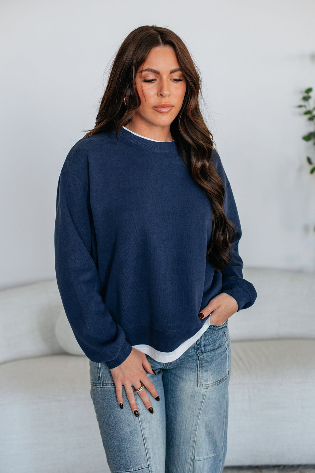 Briellea Crewneck Pullover