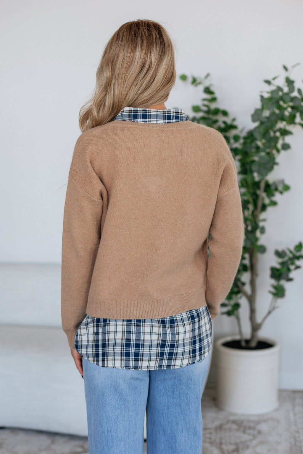 Deanna Contrast Sweater