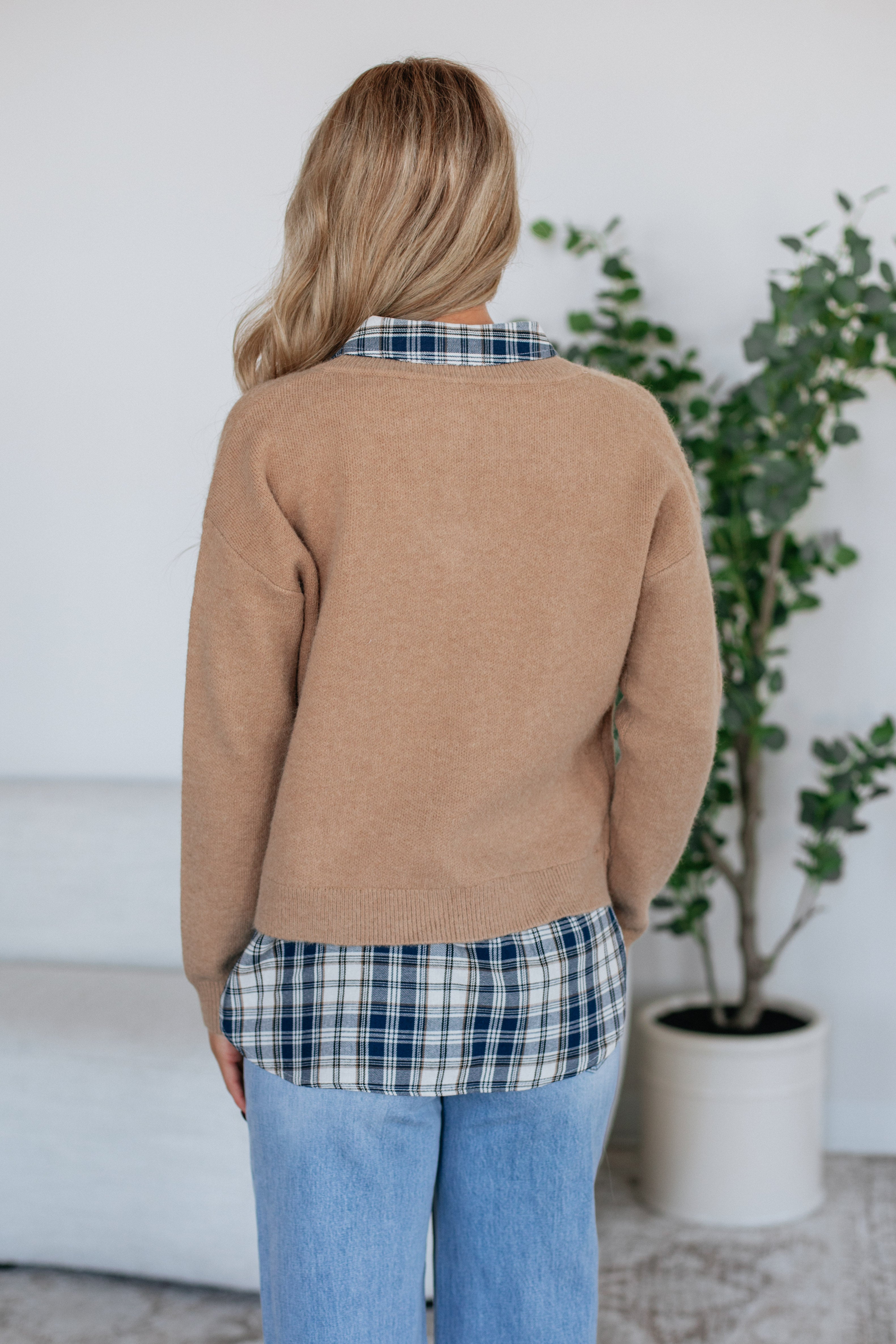 Deanna Contrast Sweater