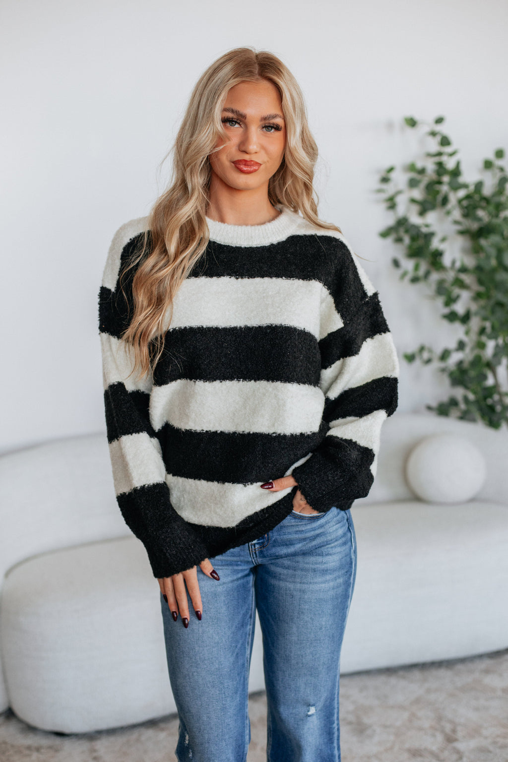 Martie Striped Sweater