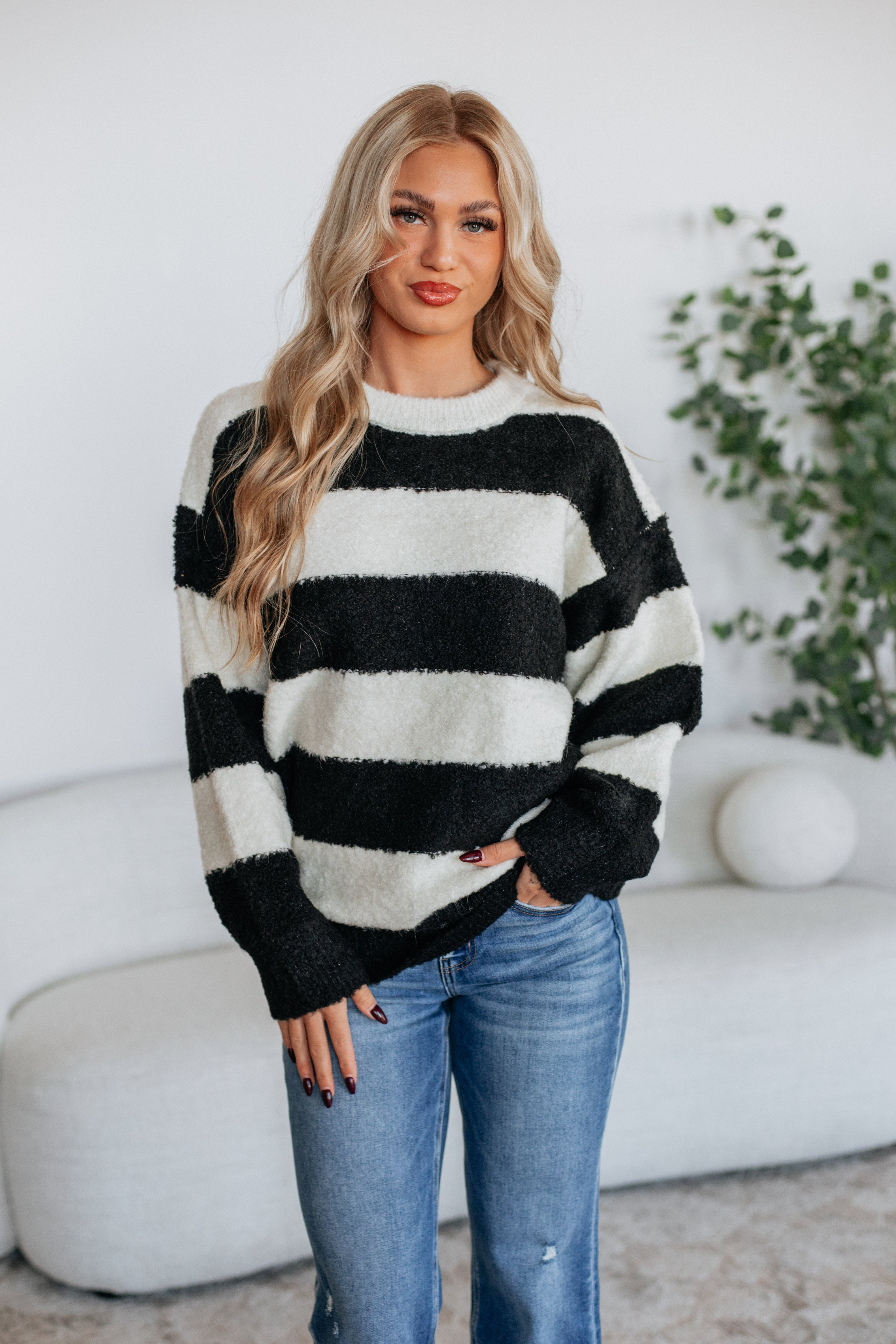 Martie Striped Sweater