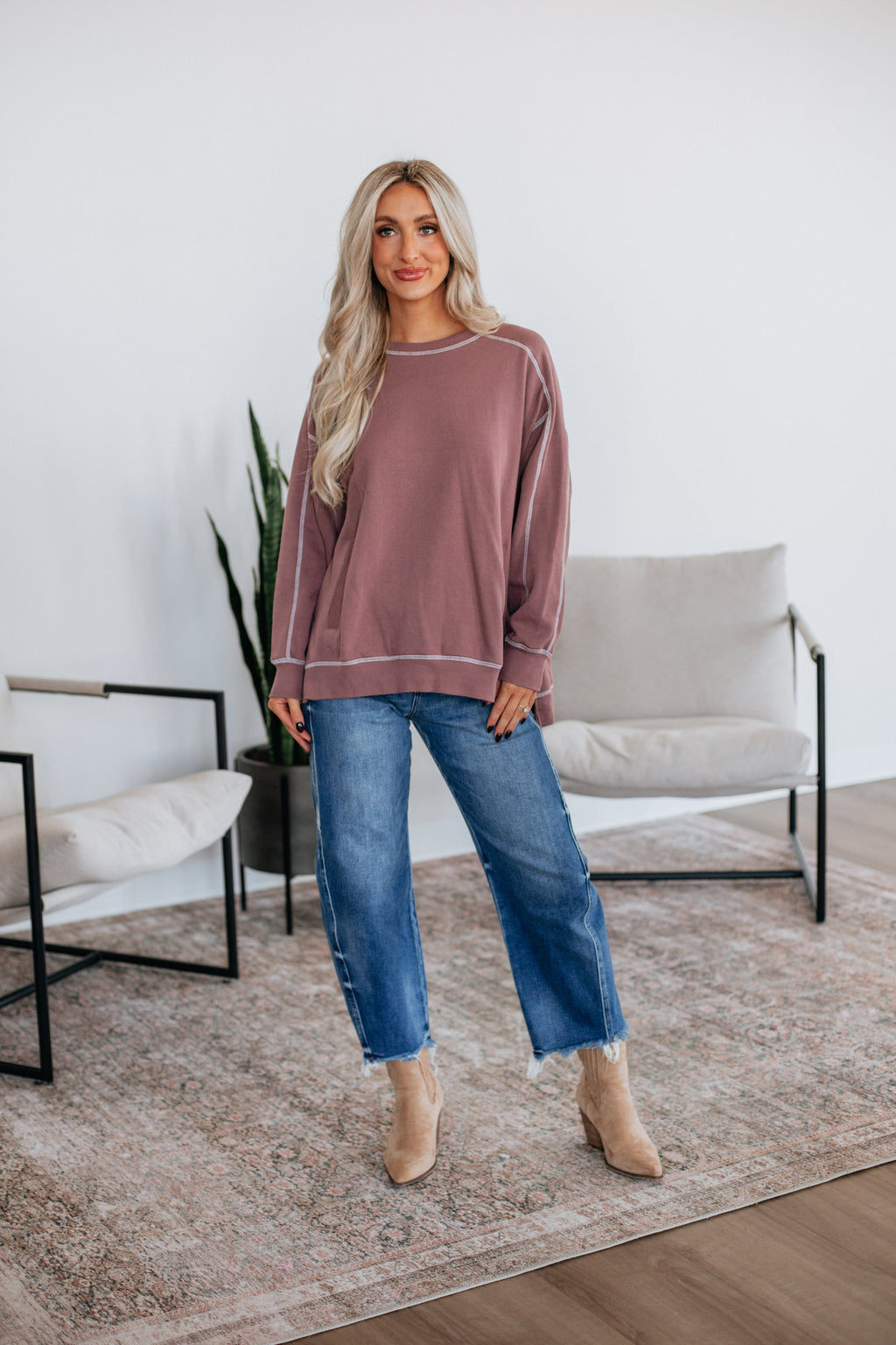 Zoey Crewneck Sweatshirt