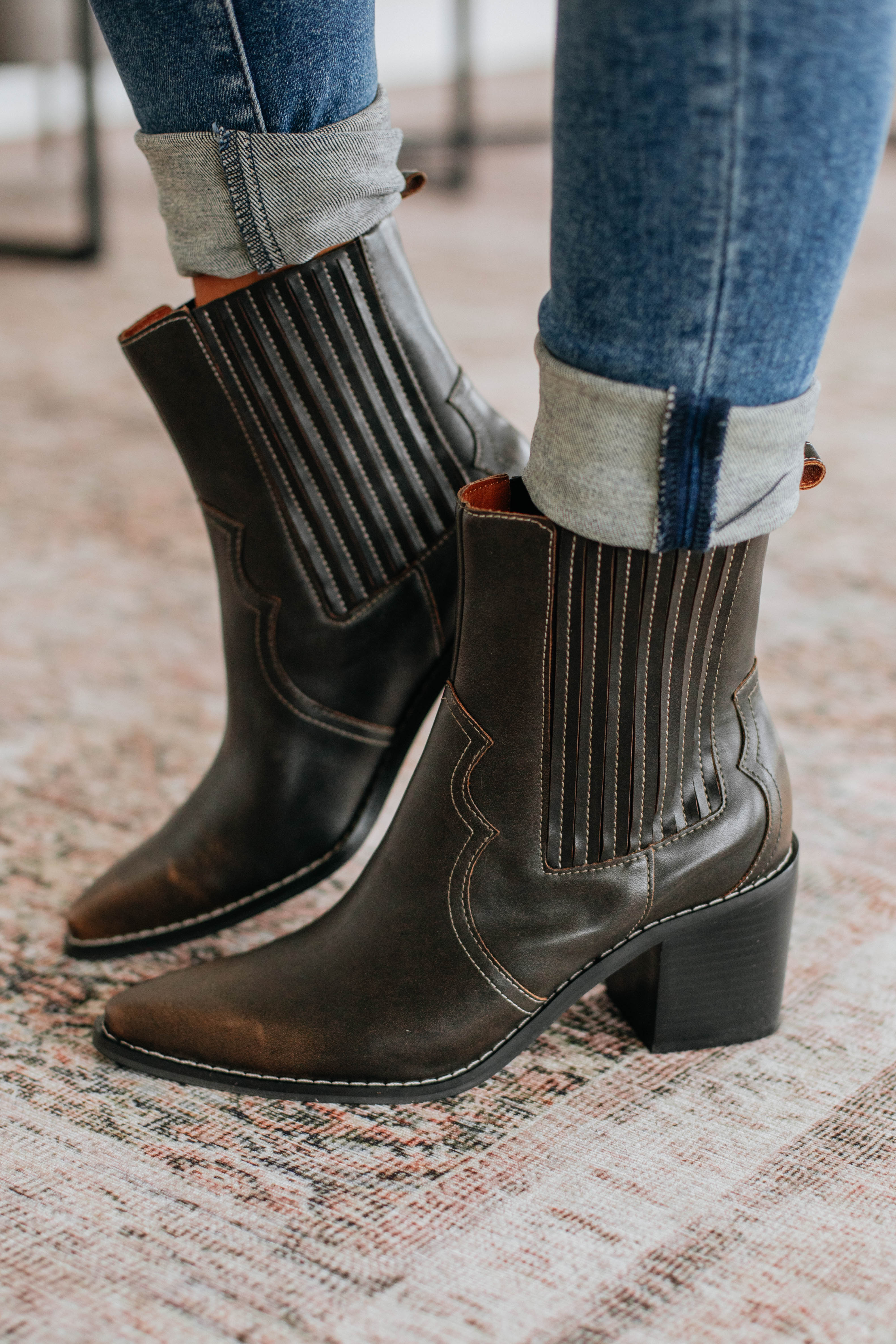 On My Best Behavior Boots - Coffee