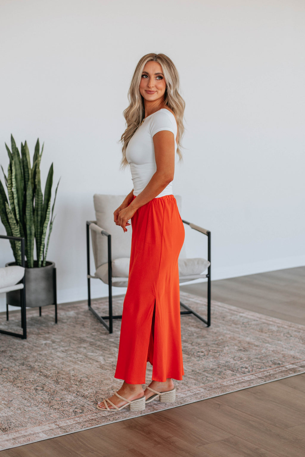 Patience Skirt - Papaya