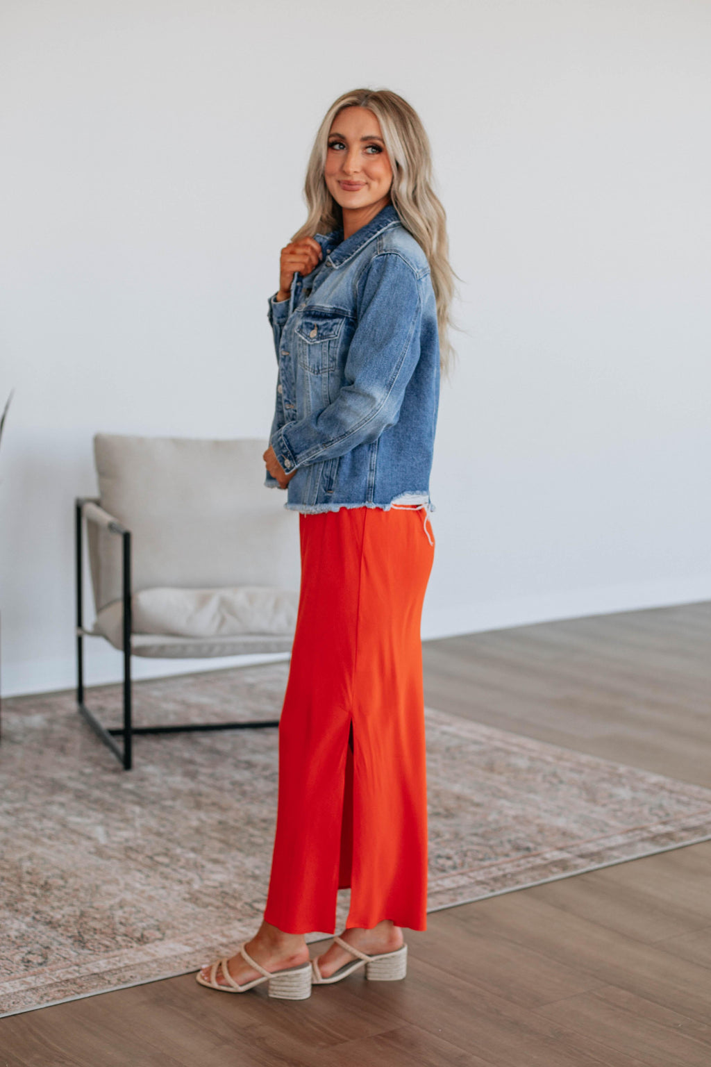 Patience Skirt - Papaya