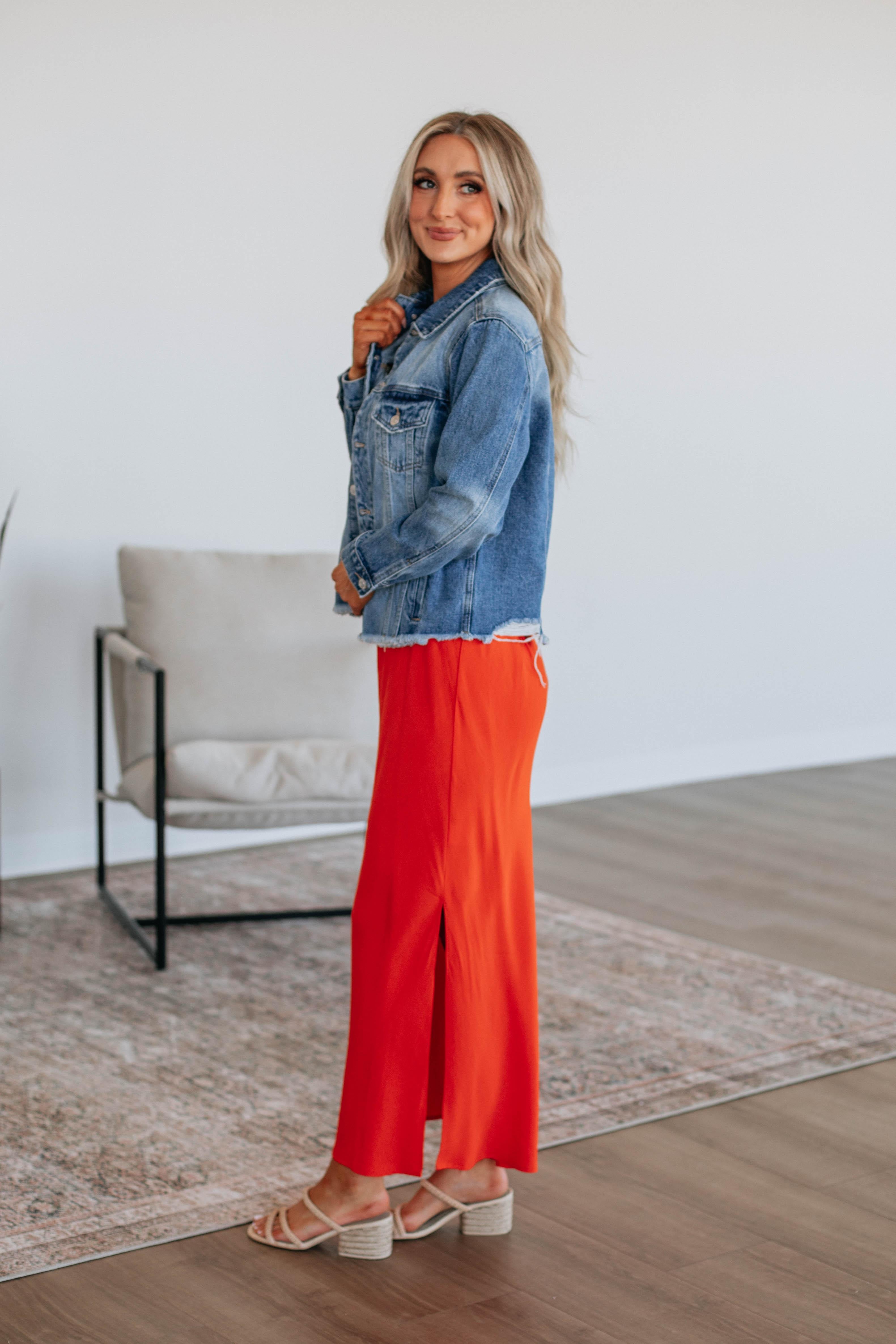 Patience Skirt - Papaya