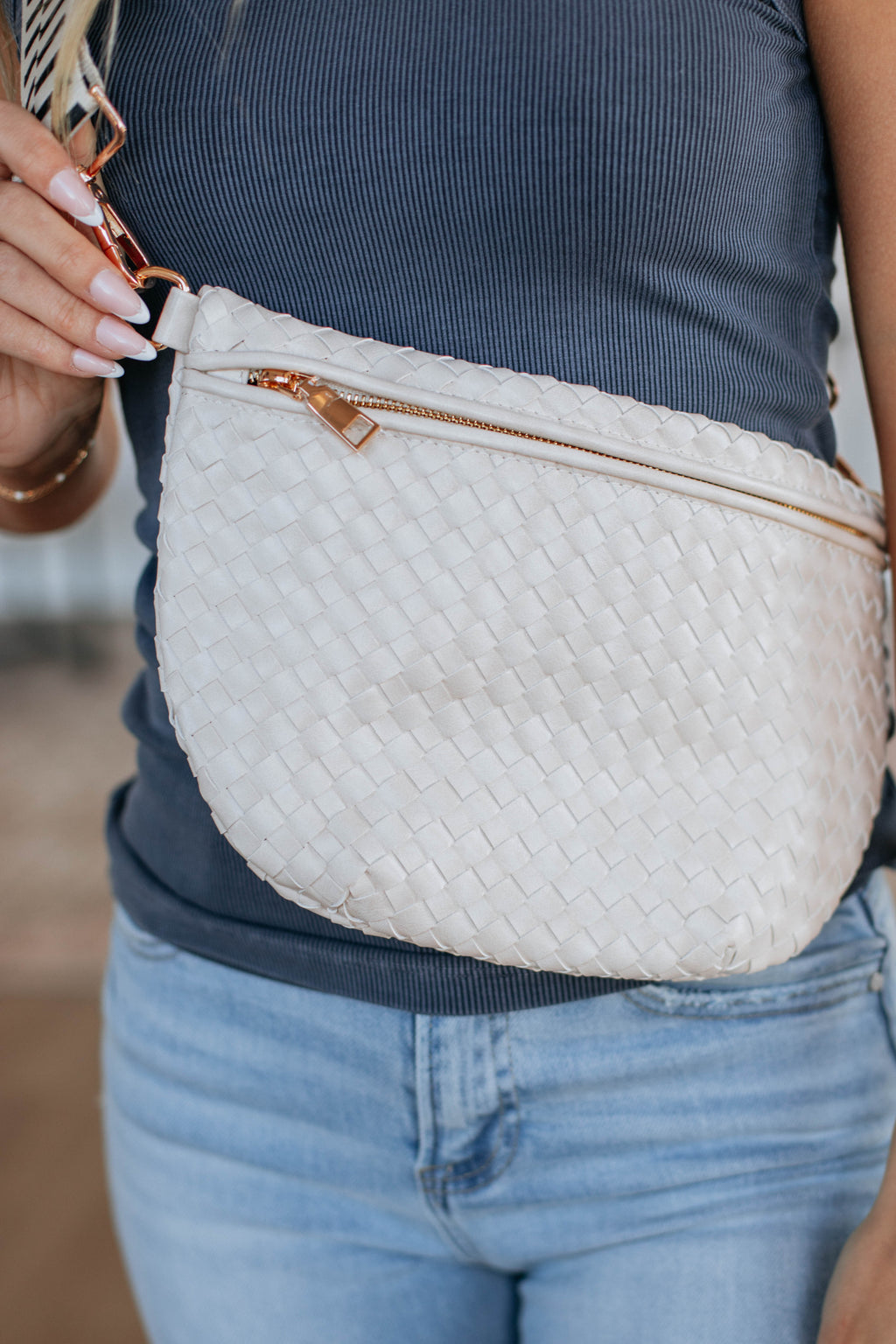 Patsy Bum Bag - Cream
