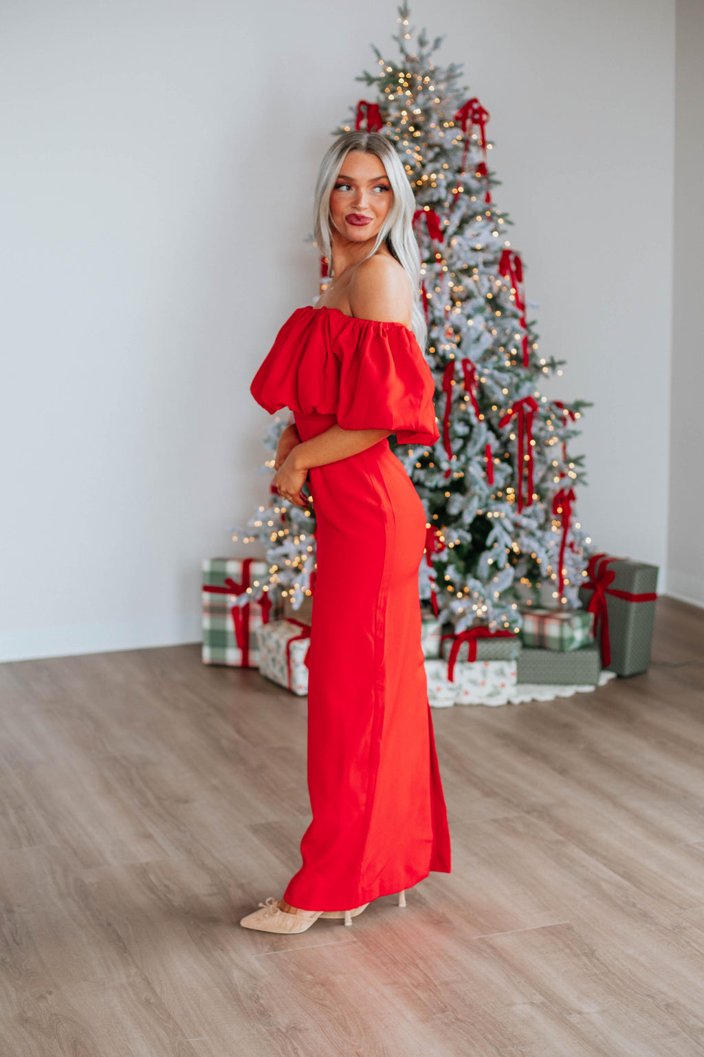 Playing Hard To Forget Dress - Red