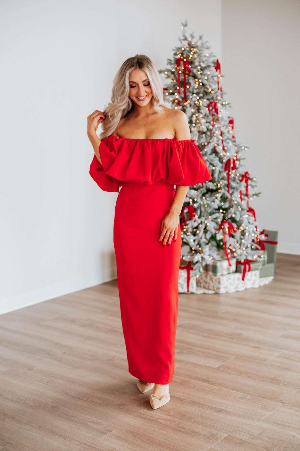 Playing Hard To Forget Dress - Red