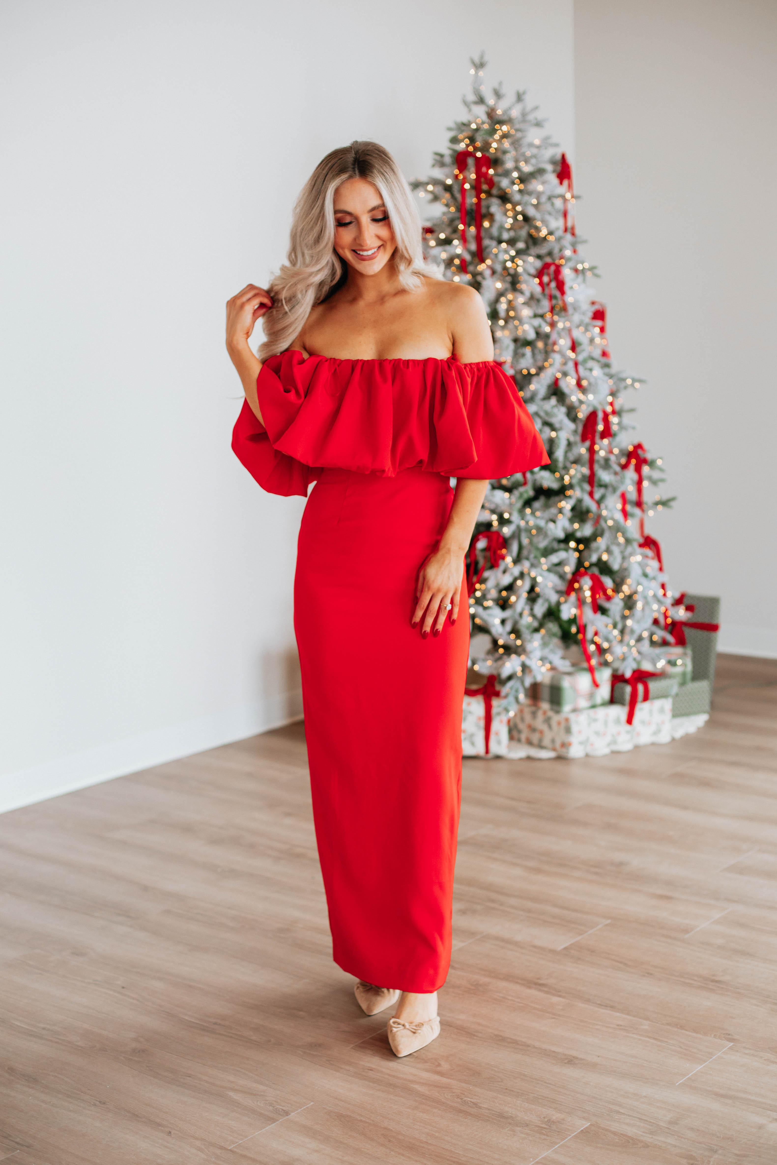 Playing Hard To Forget Dress - Red