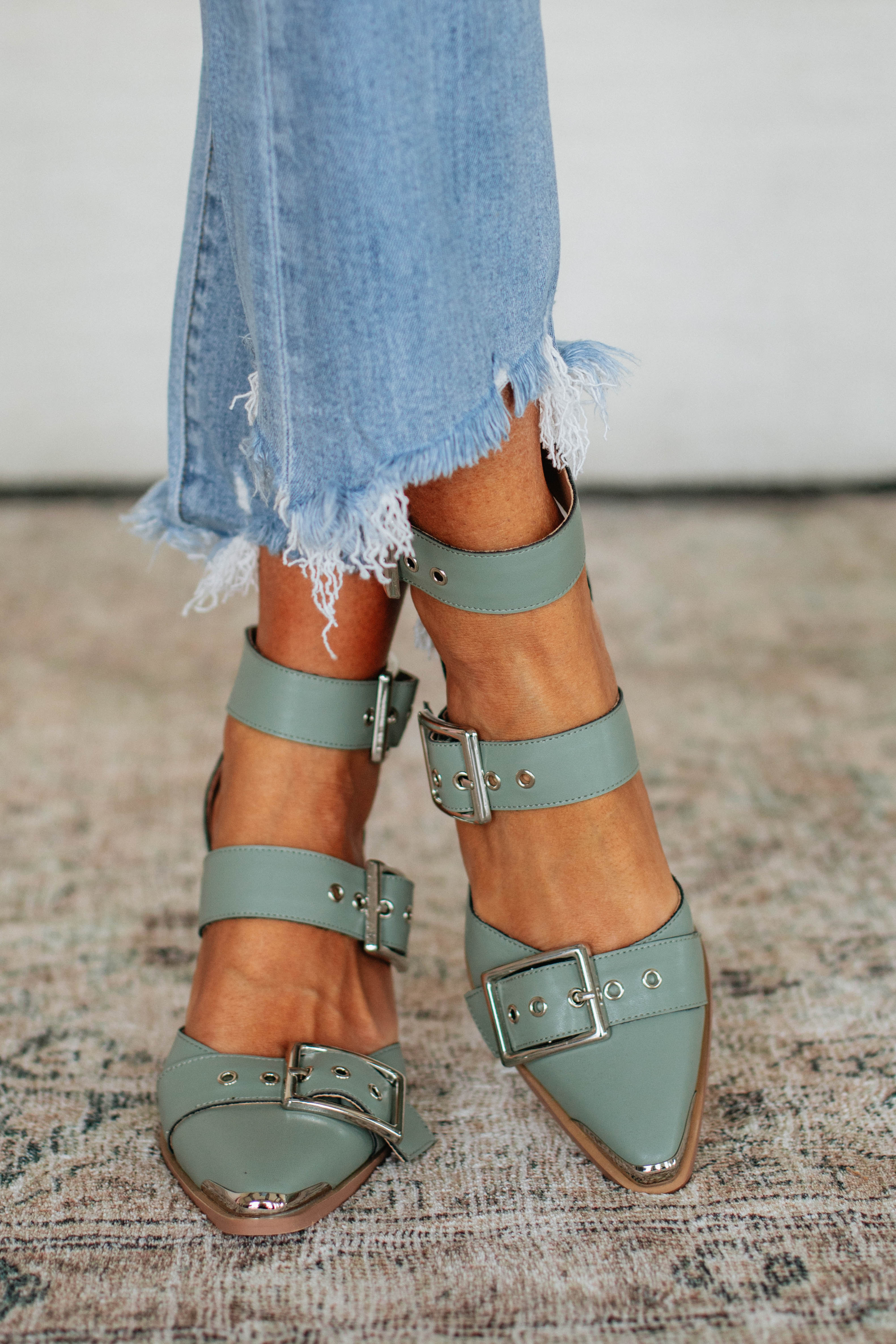 Proving My Point Heels - Sage
