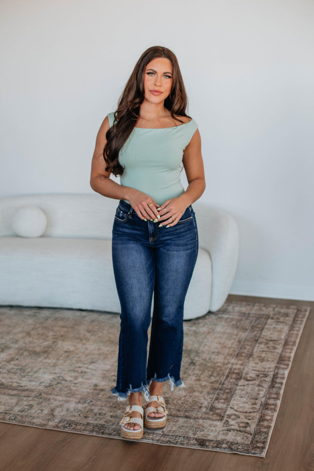 Regina Bodysuit - Mint