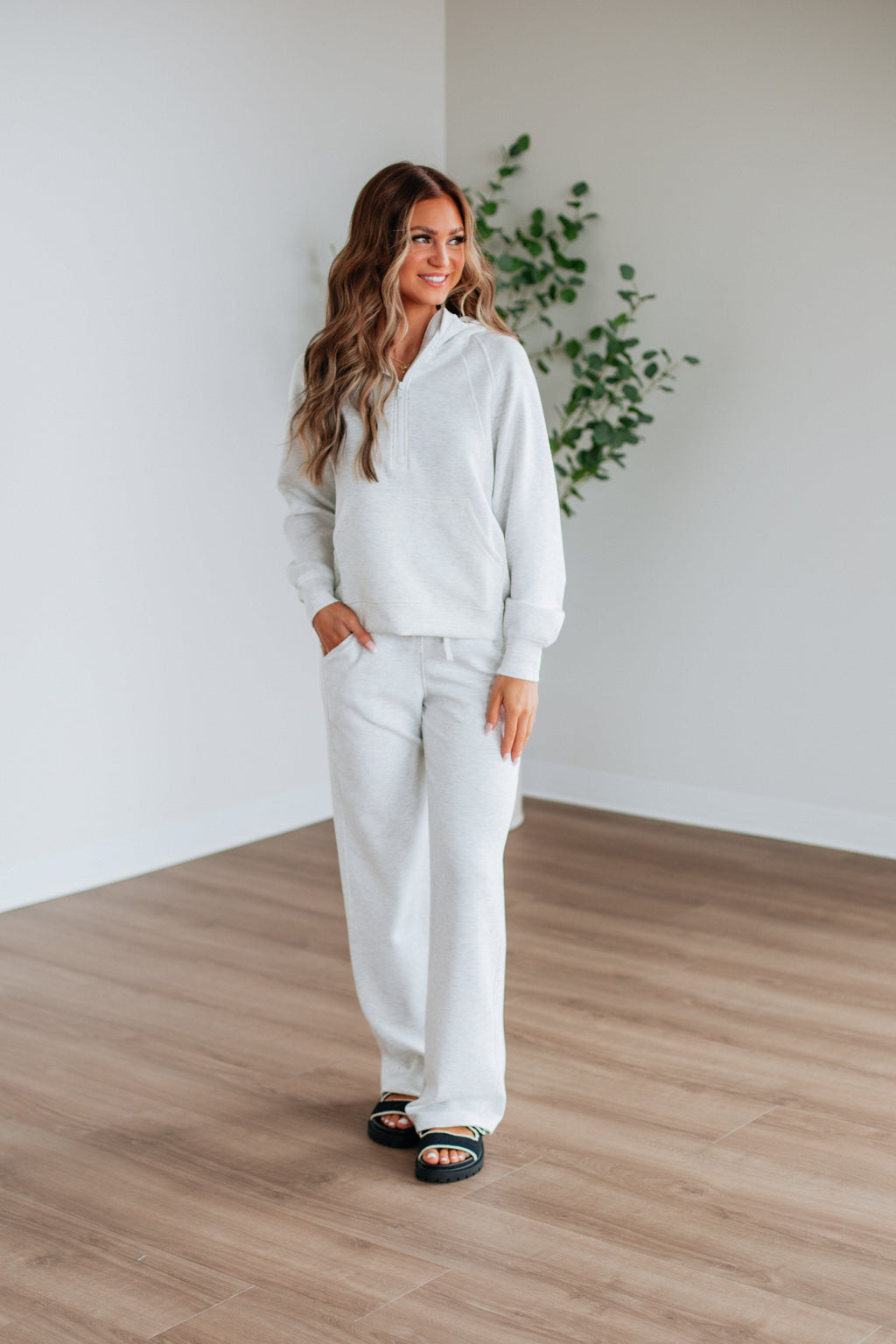 Kirsten Lounge Pants - Grey Melange