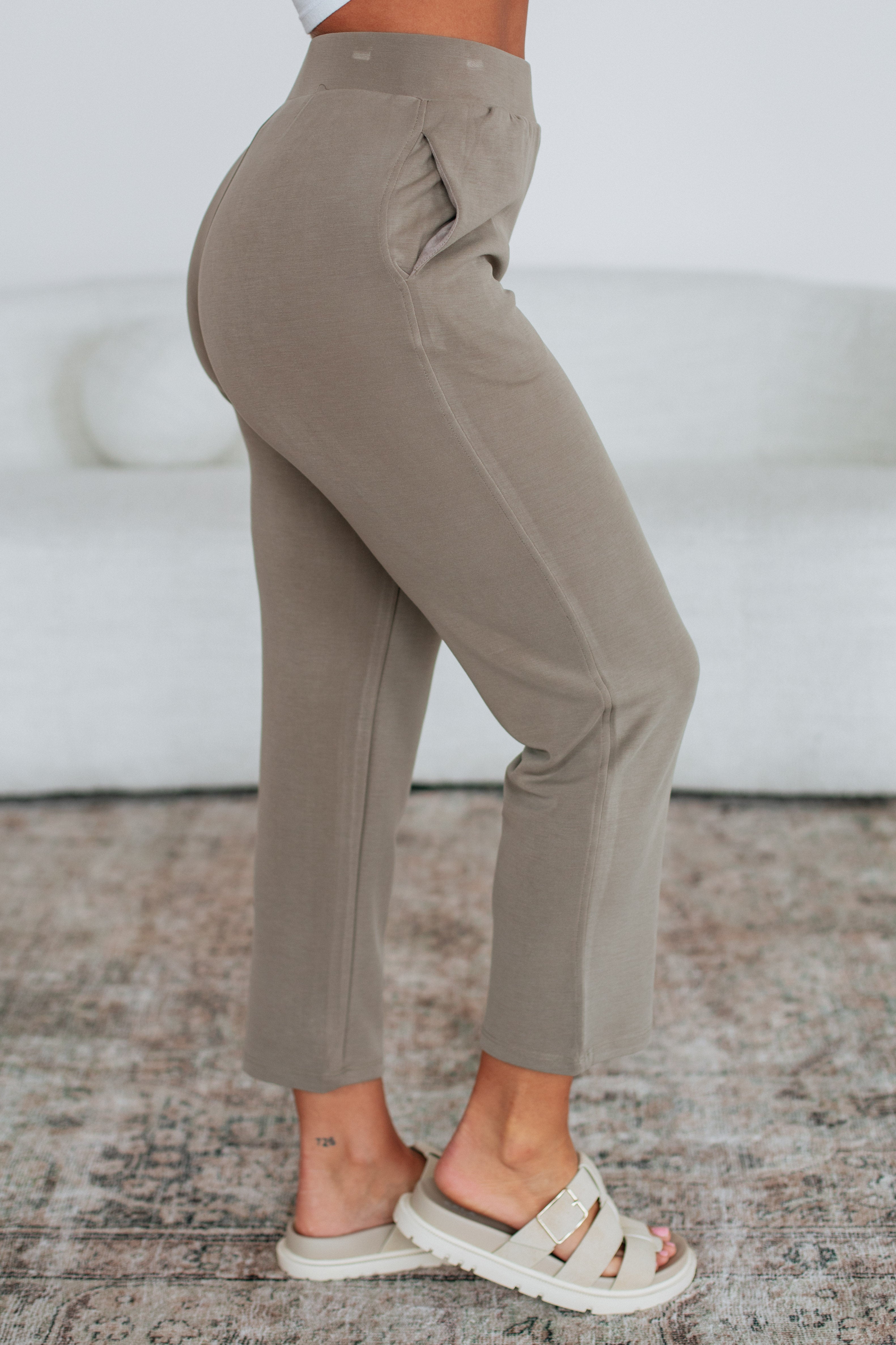 Sylvia Lounge Pants - Mushroom