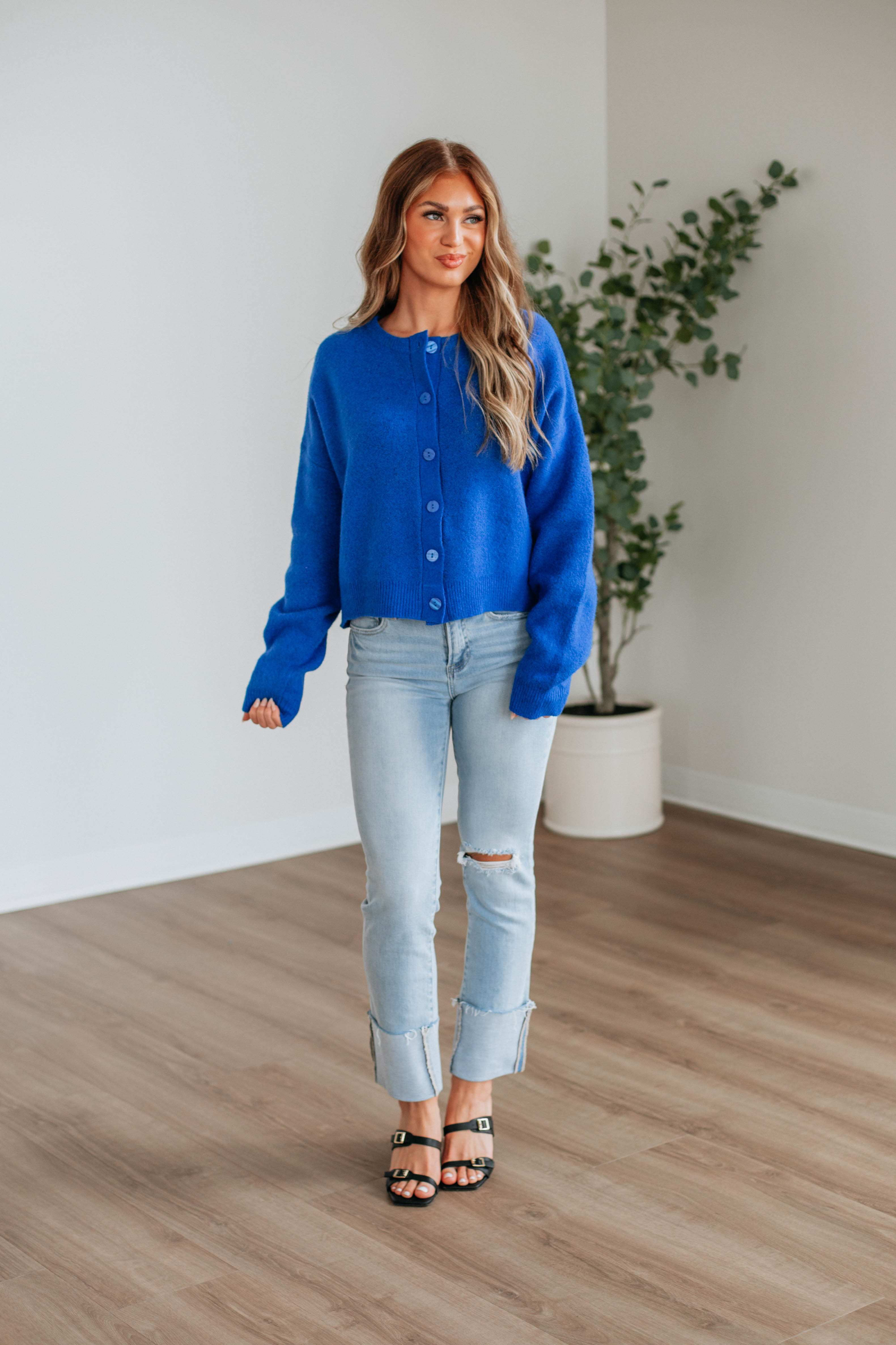 Kassi Cardigan - Royal Blue