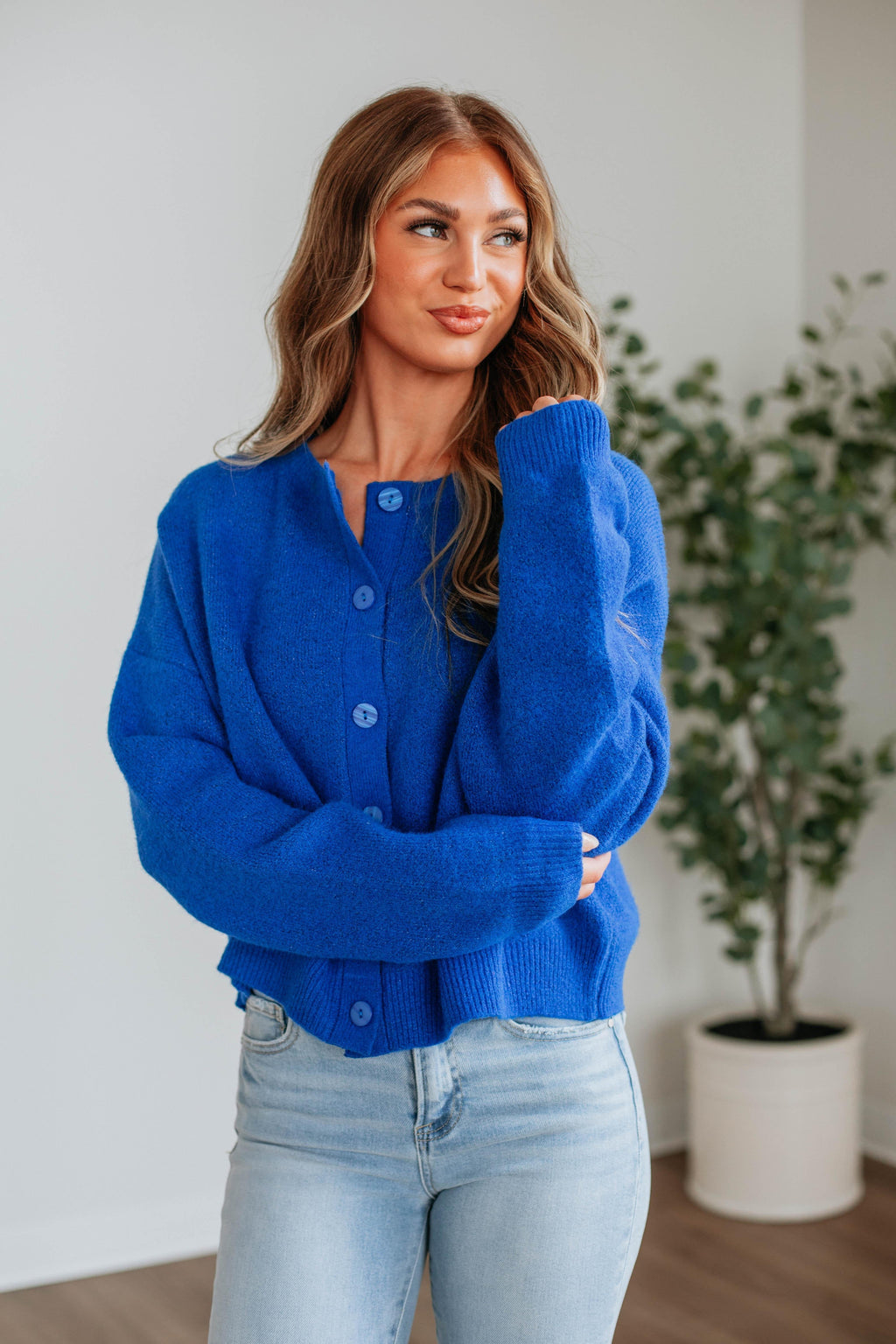 Kassi Cardigan - Royal Blue
