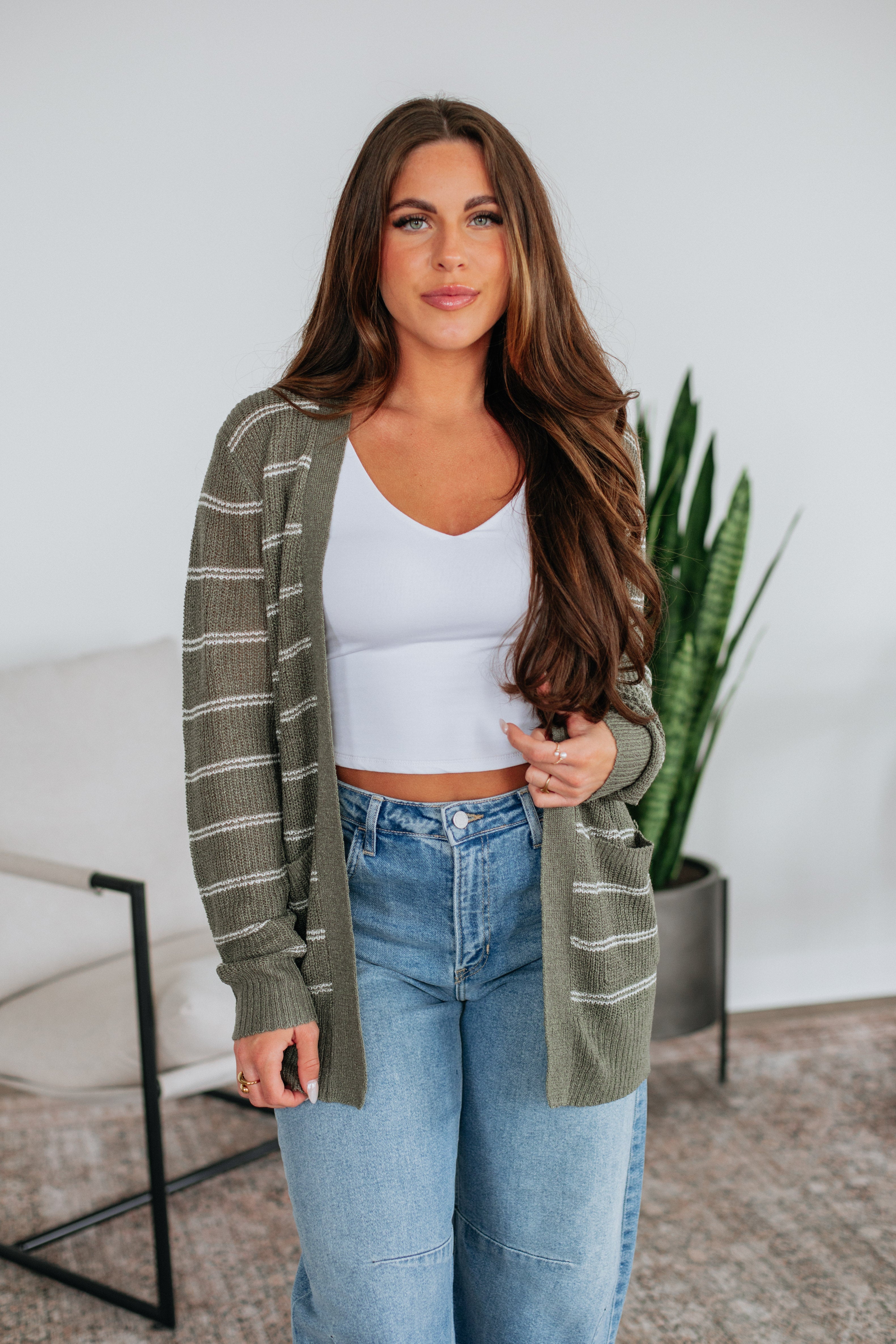 Harleigh Striped Cardigan