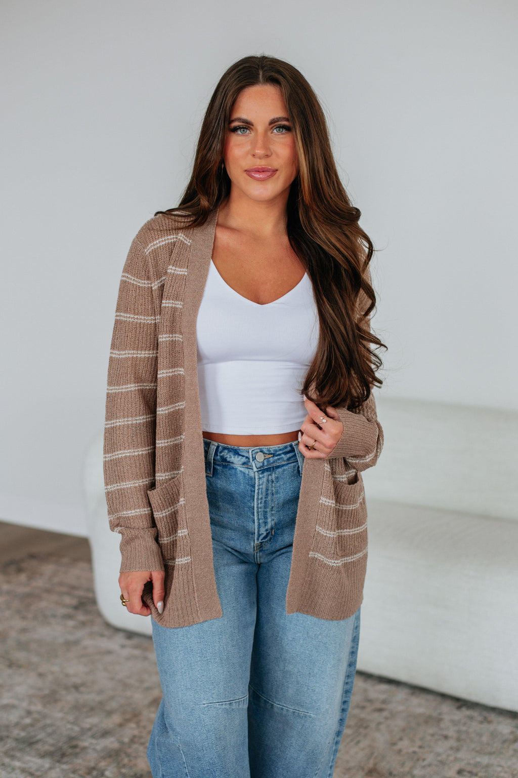 Harleigh Striped Cardigan