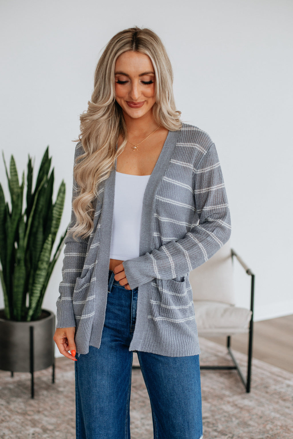 Harleigh Striped Cardigan