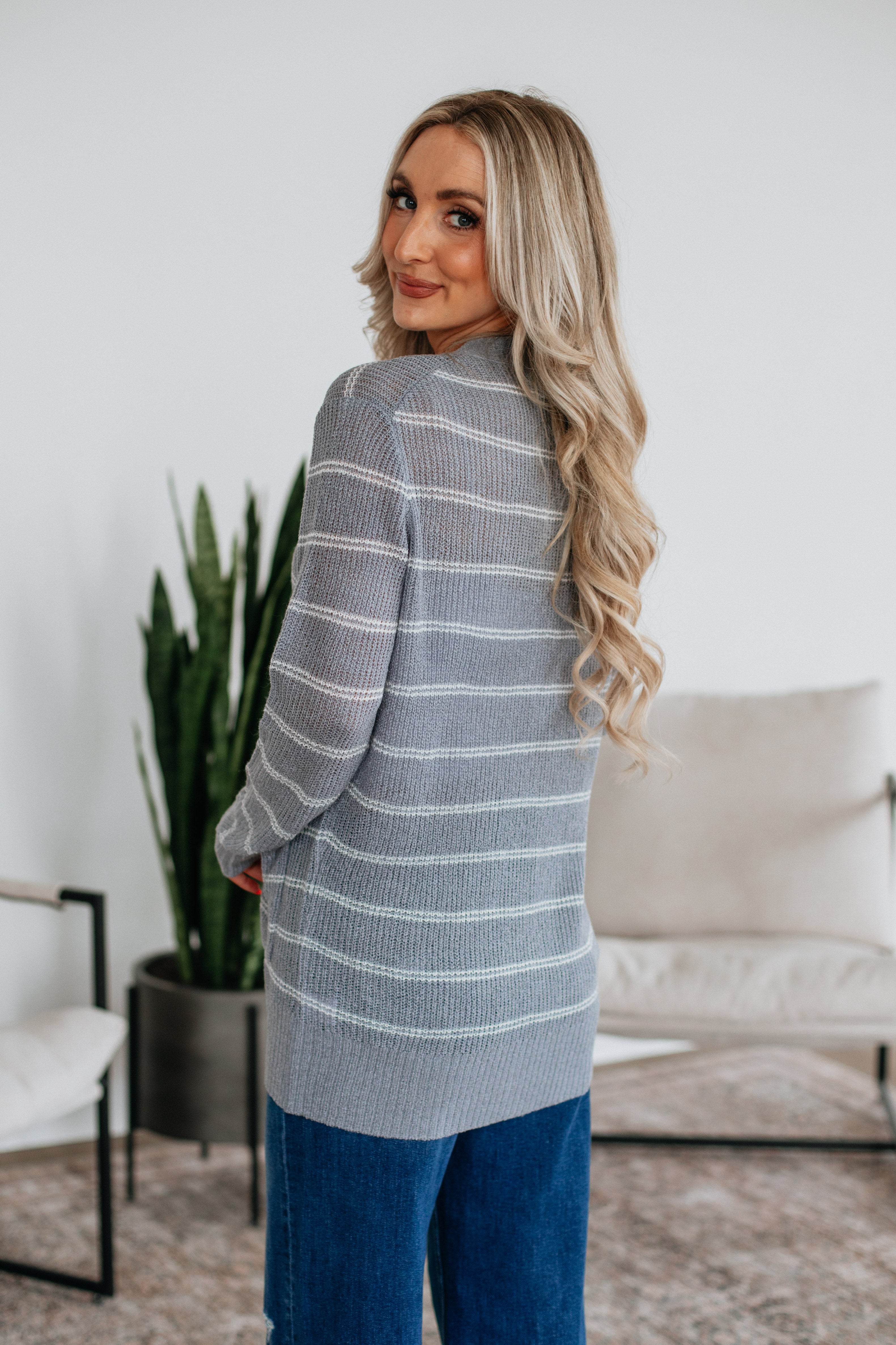 Harleigh Striped Cardigan