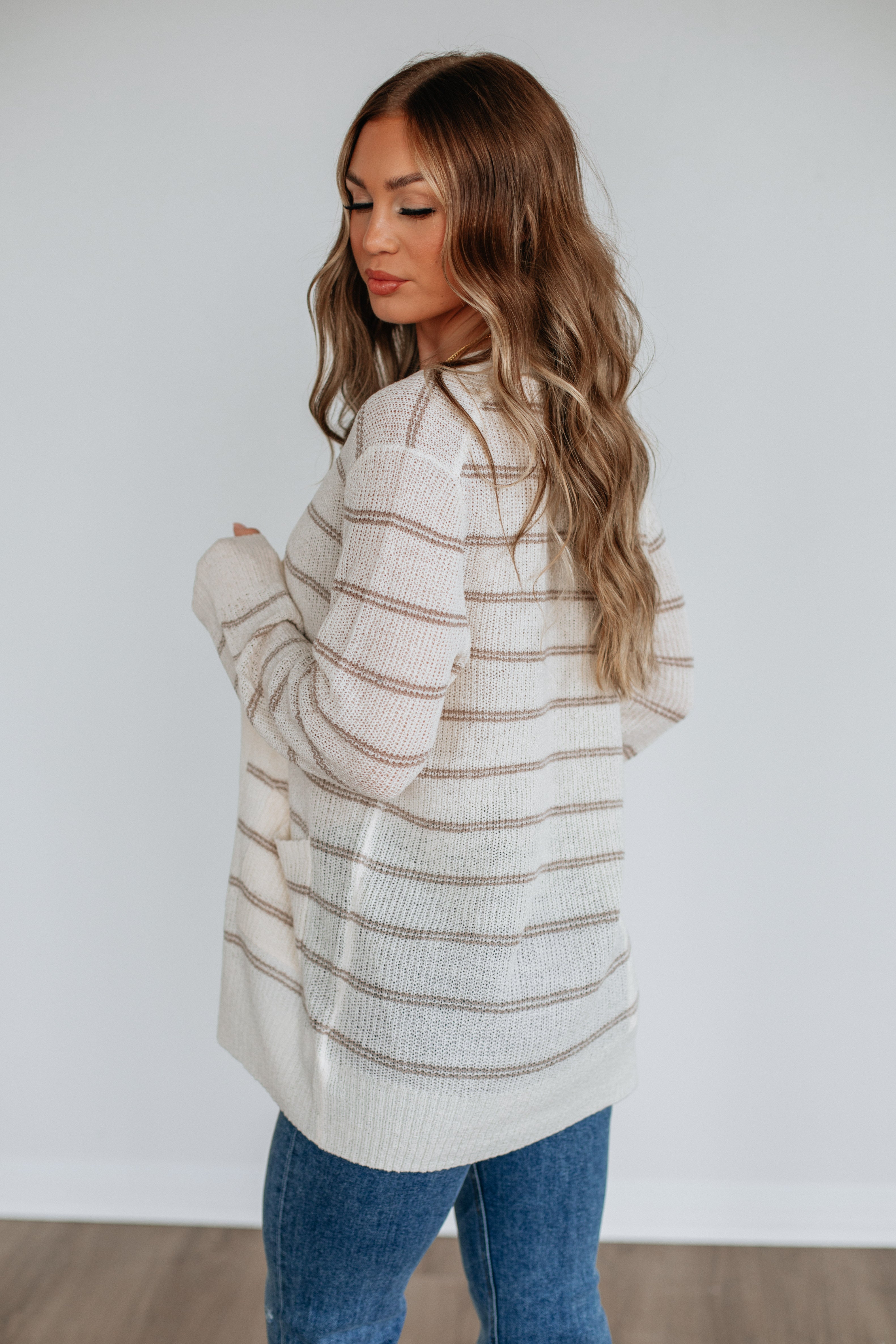 Harleigh Striped Cardigan