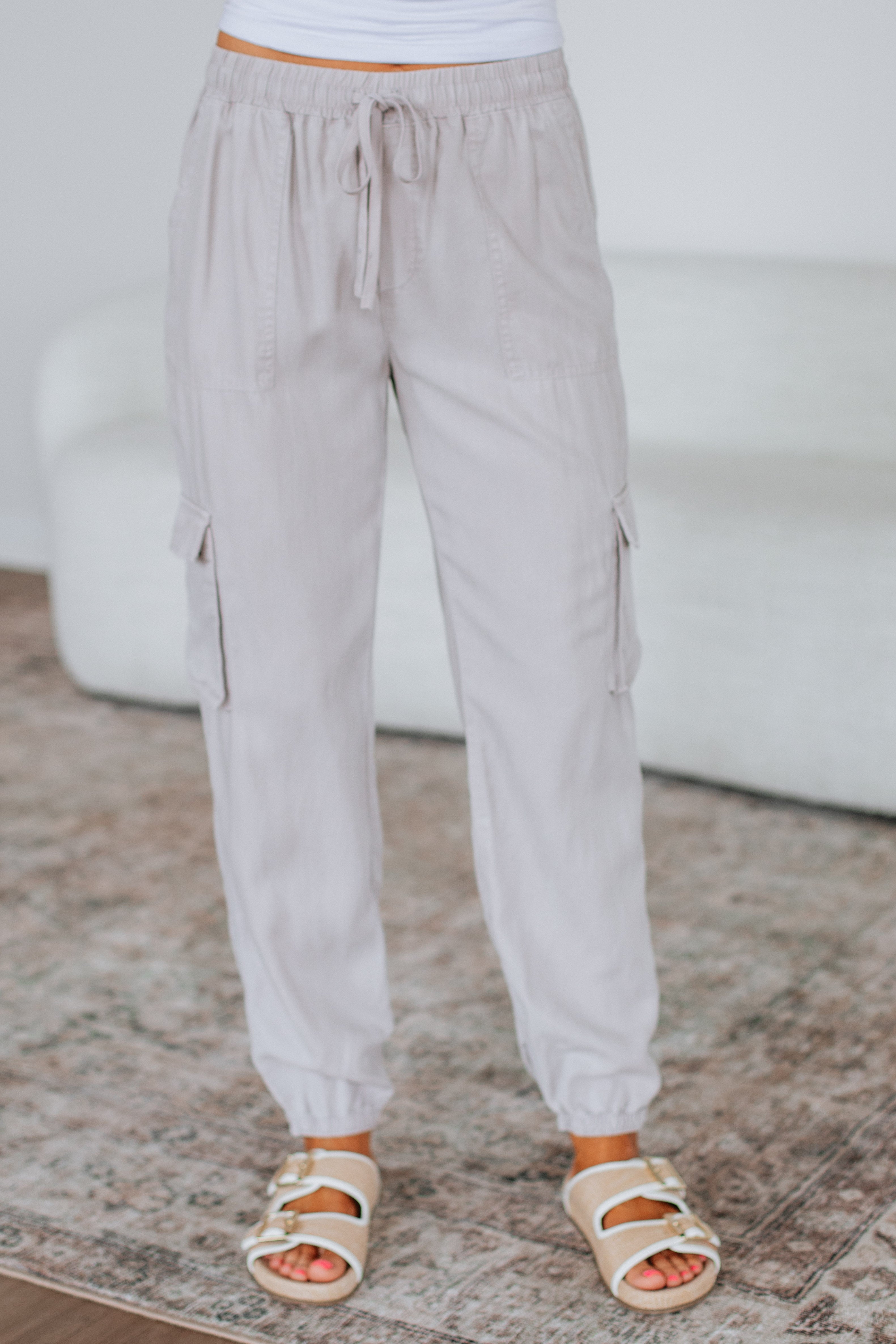 Bodie Cargo Joggers - Stone