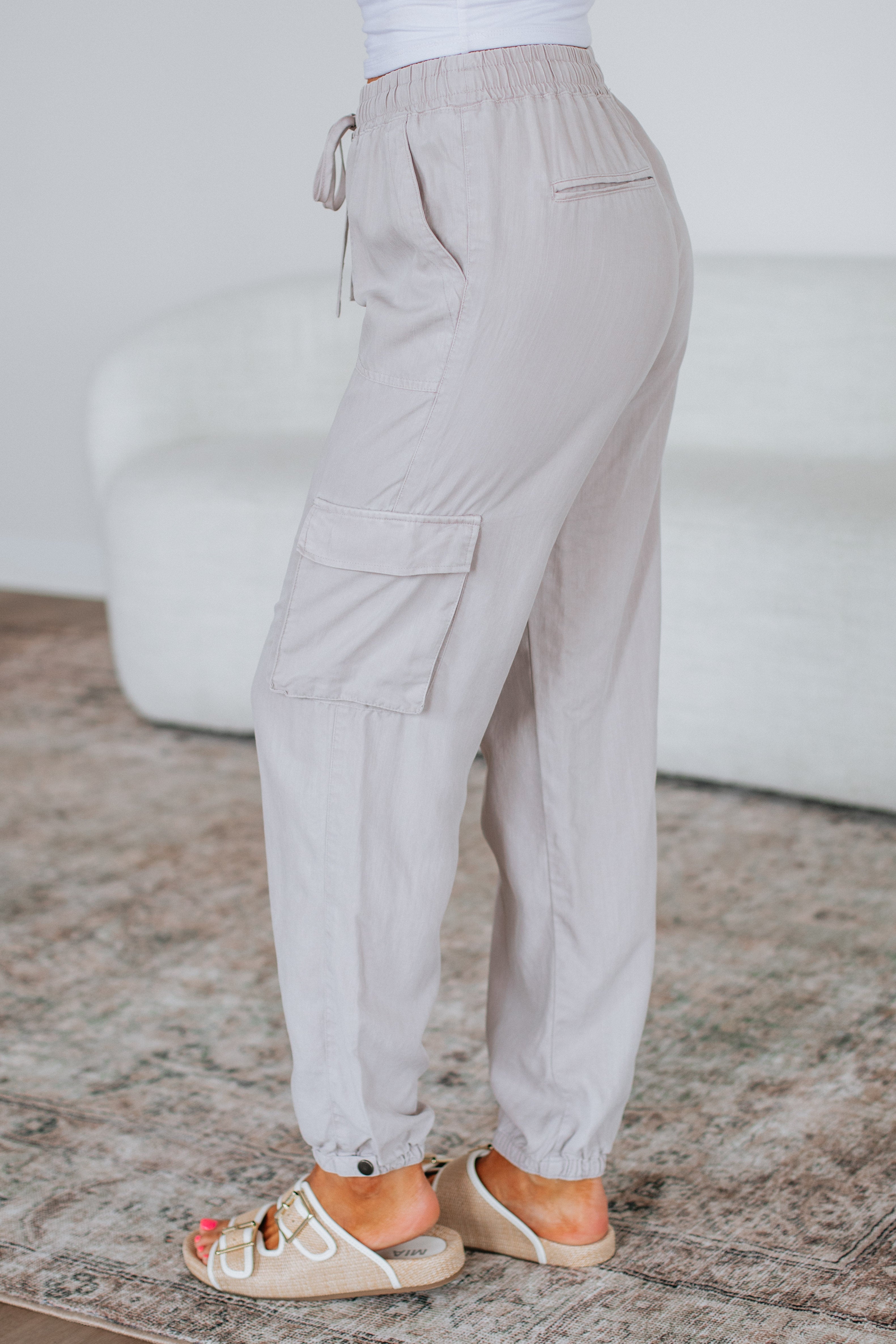 Bodie Cargo Joggers - Stone