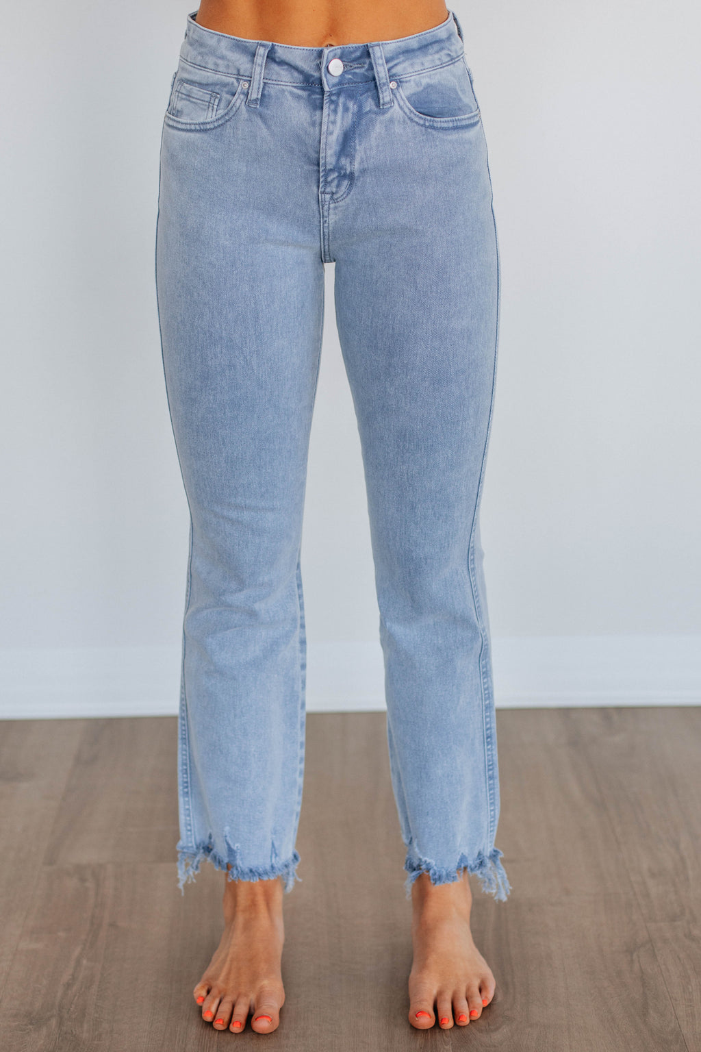 Roxanne Mica Jeans - Steel Blue