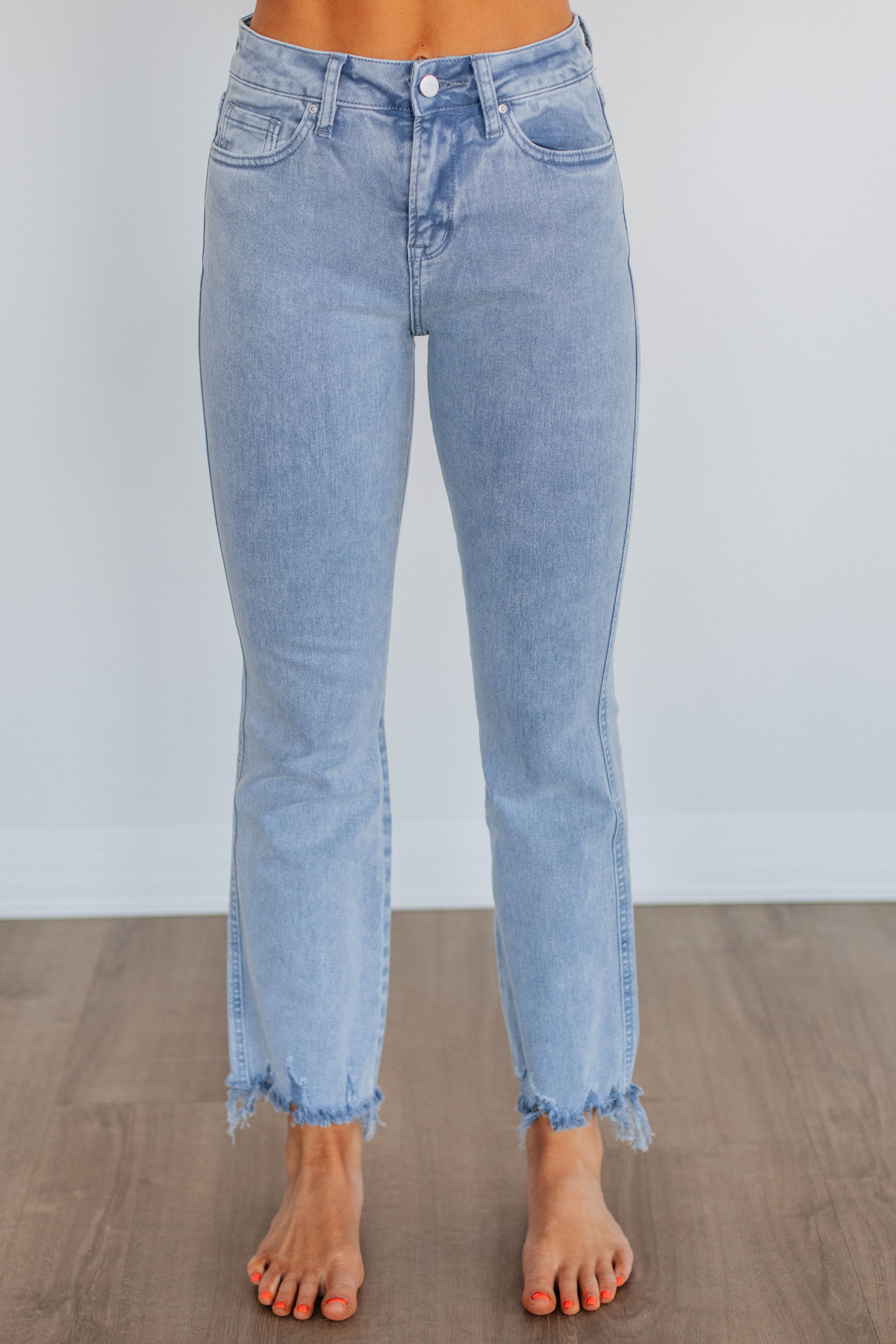 Roxanne Mica Jeans - Steel Blue