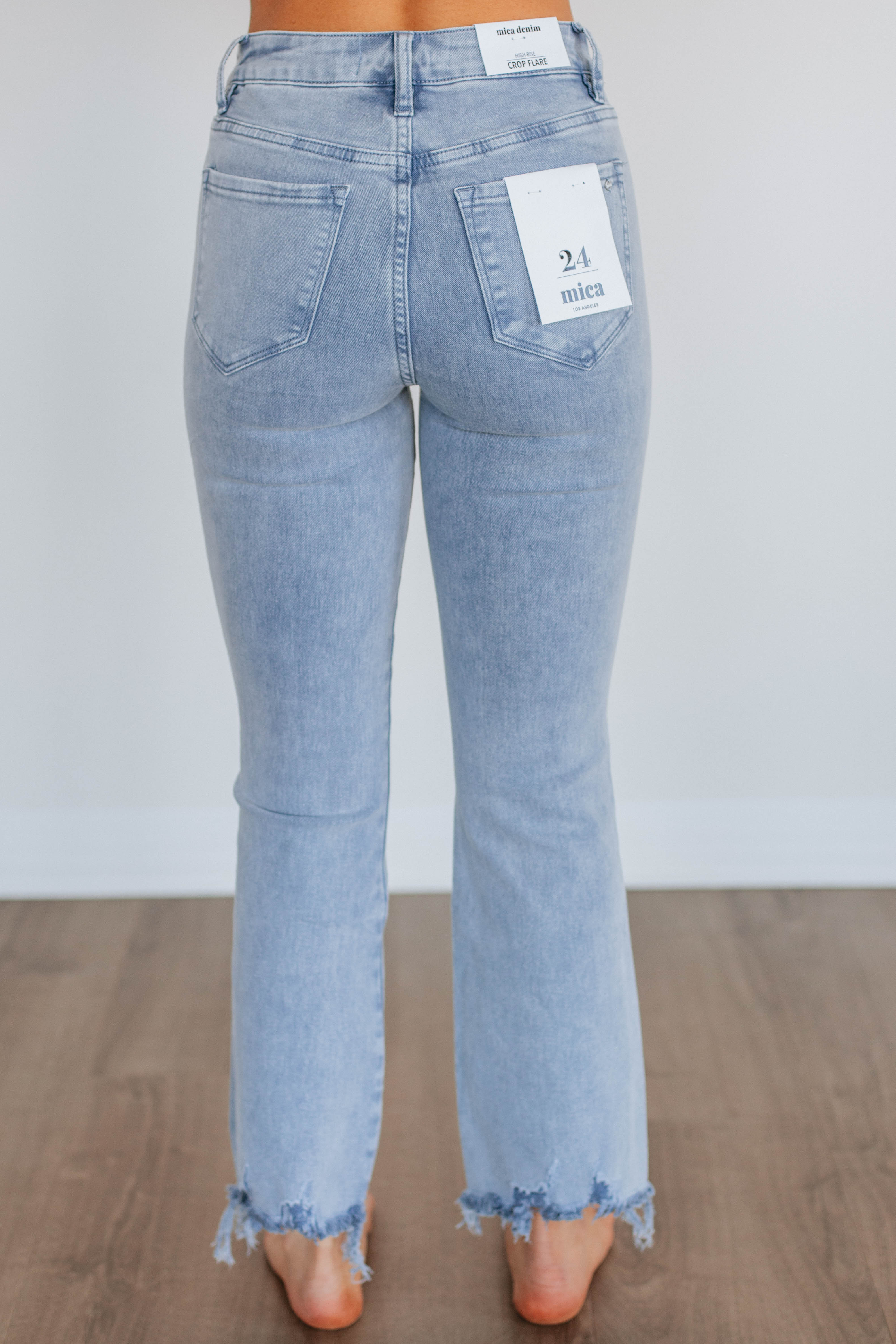 Roxanne Mica Jeans - Steel Blue