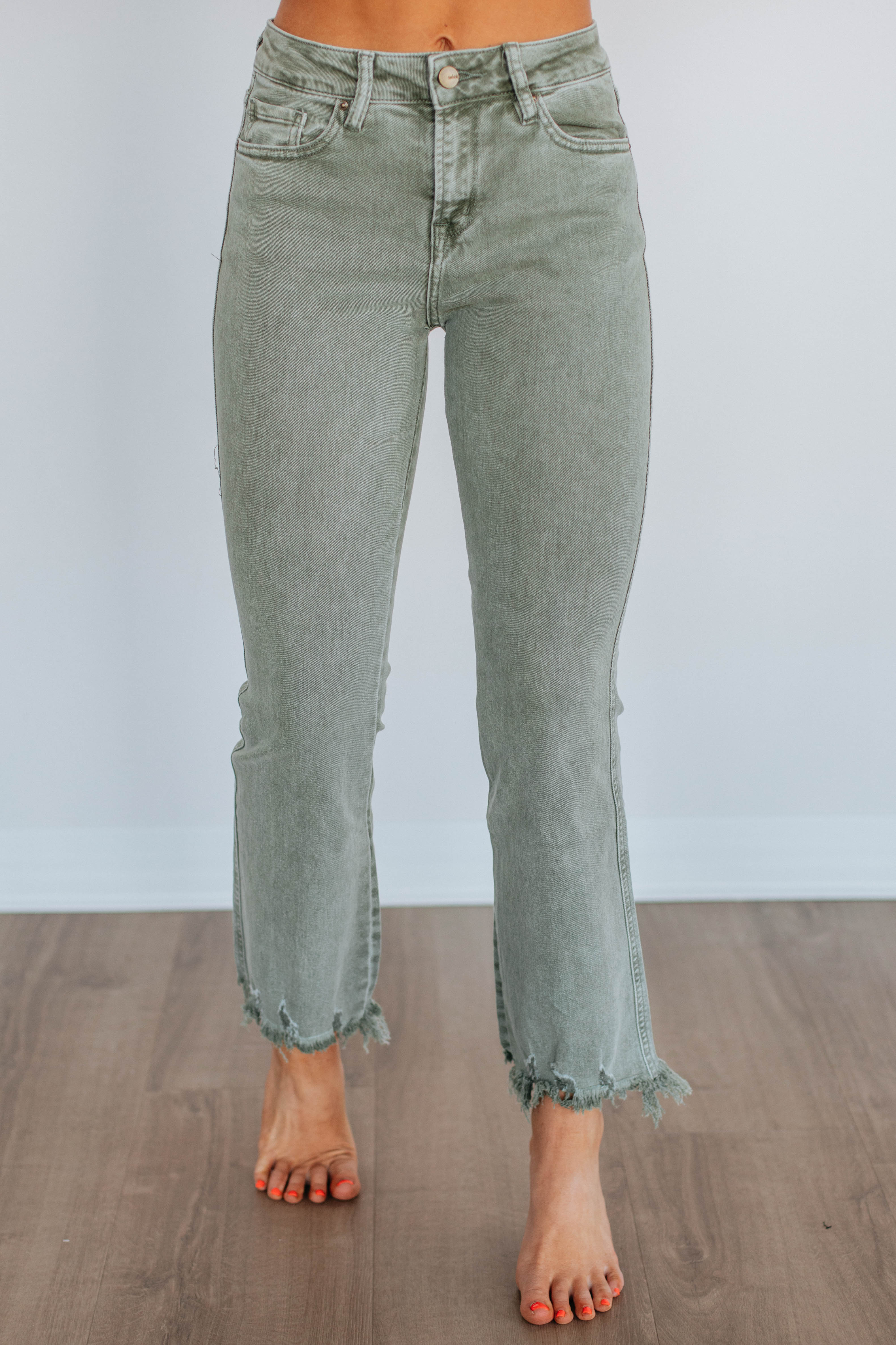 Roxanne Mica Jeans - Chive