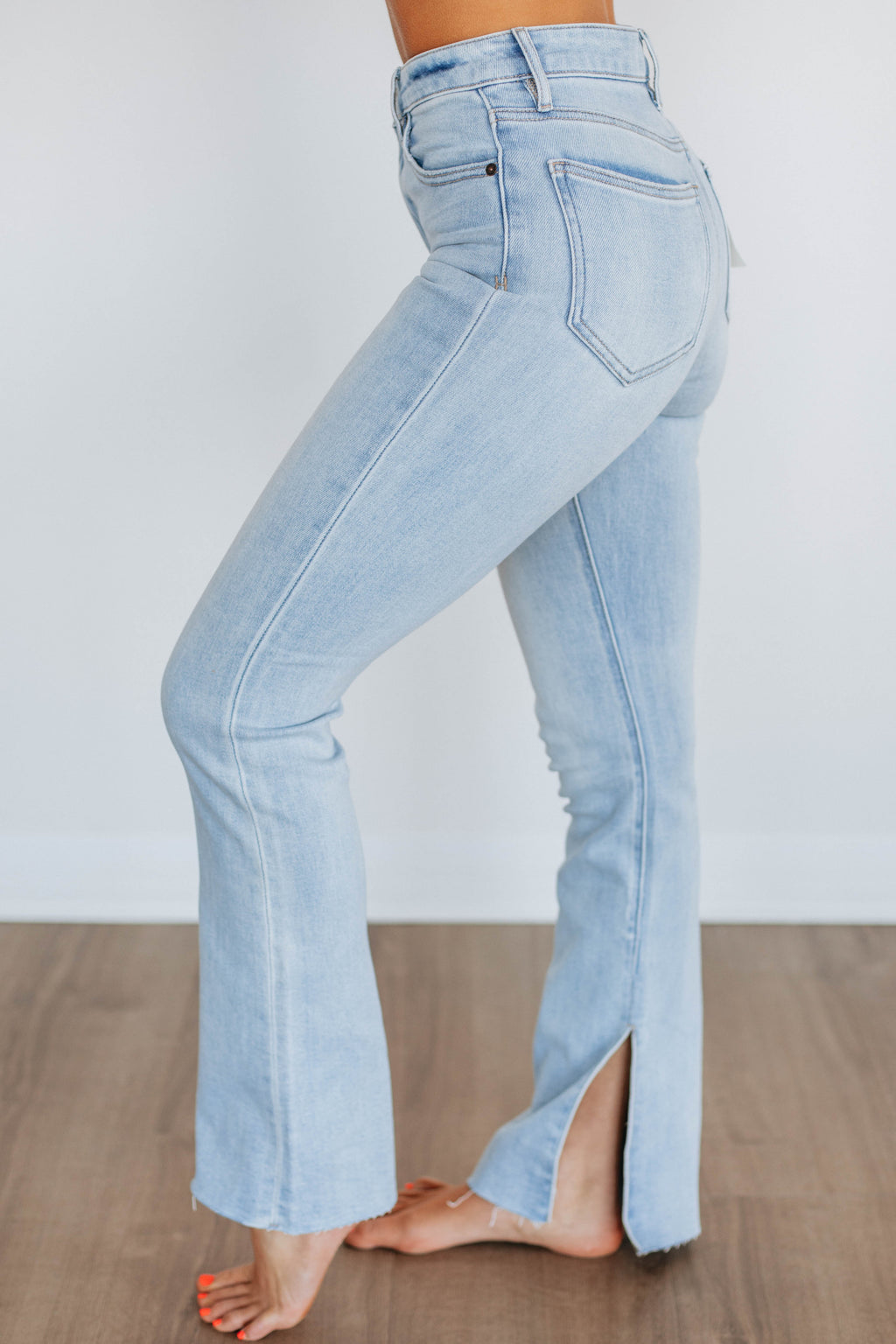 Ryan Hidden Jeans - Light Wash