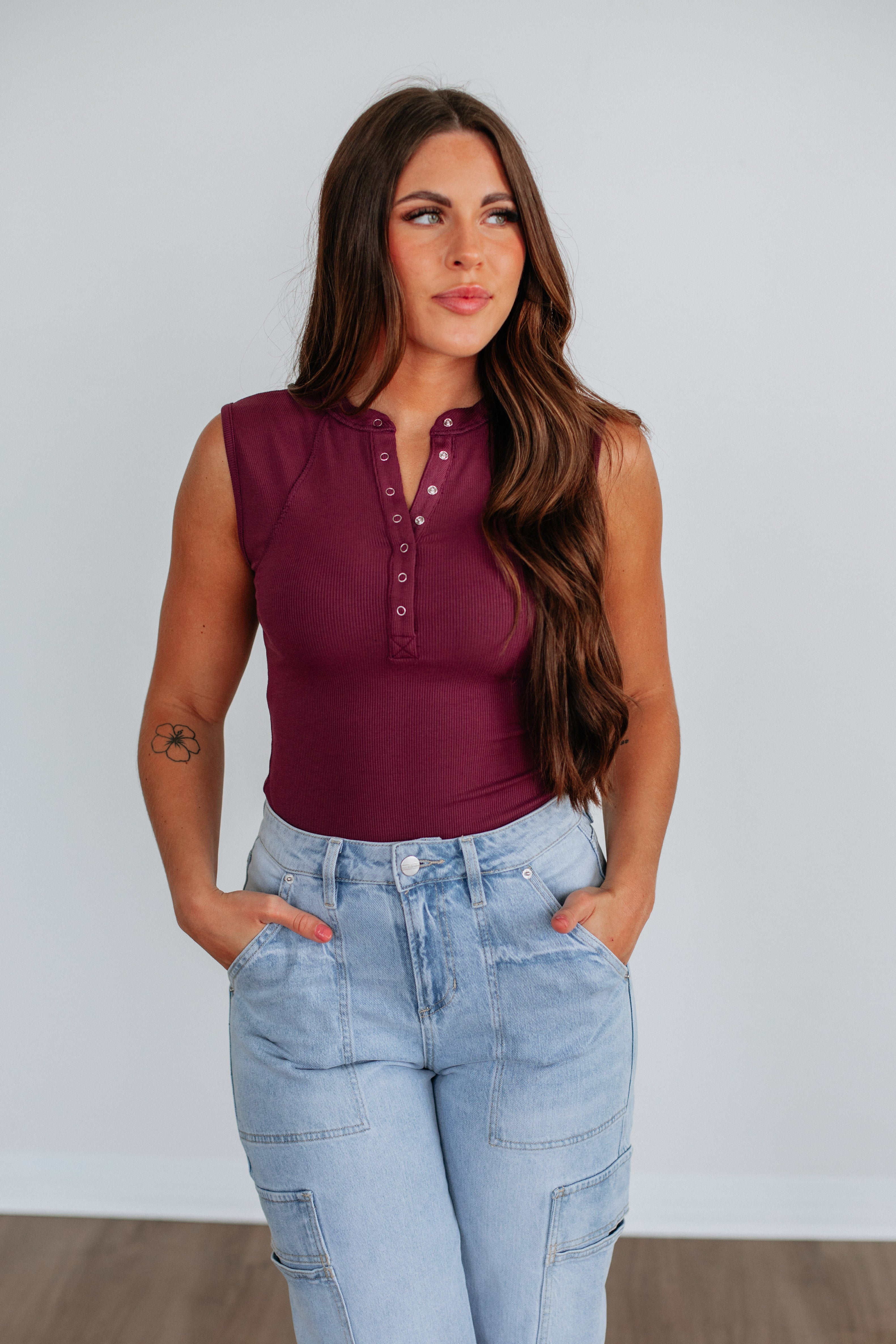 Ryenne Henley Tank