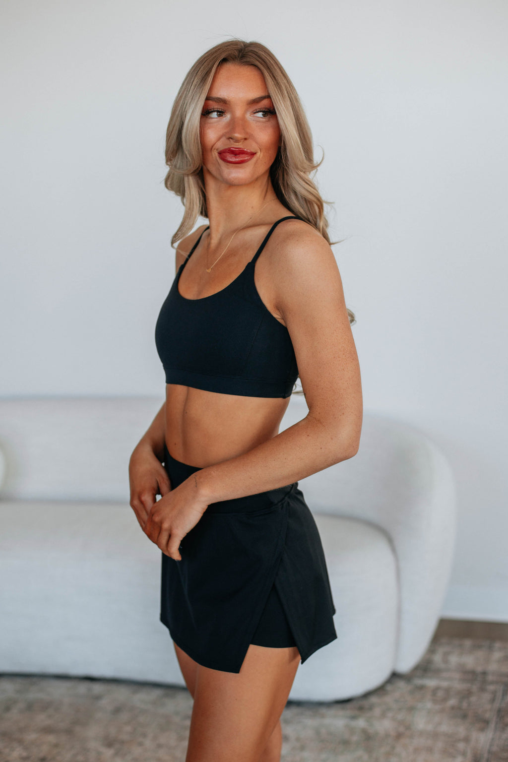 Sora Active Skirt - Black