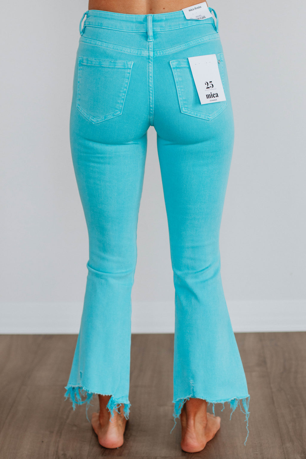 Emberly Mica Jeans - Cyan