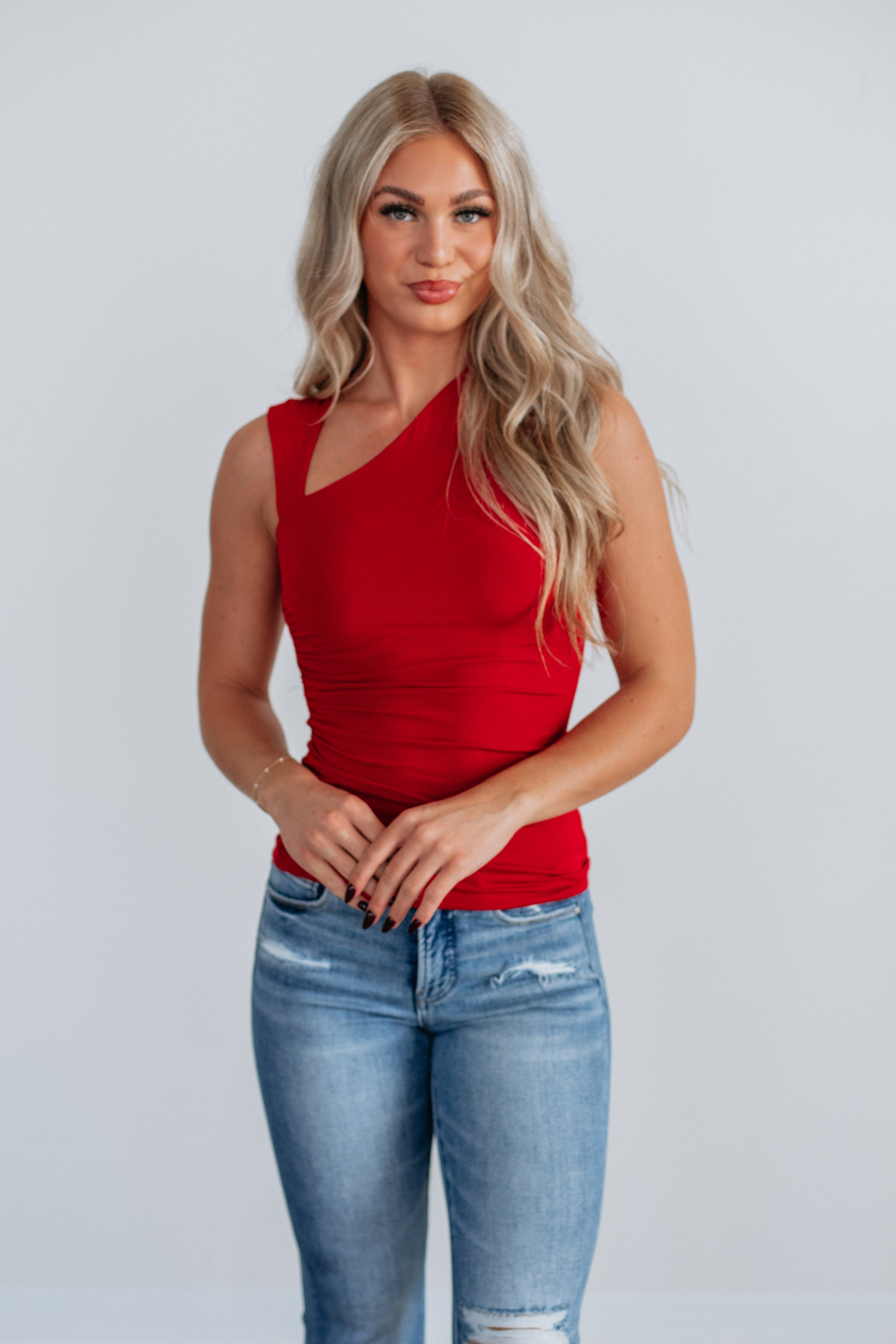 Nataley Ruched Tank
