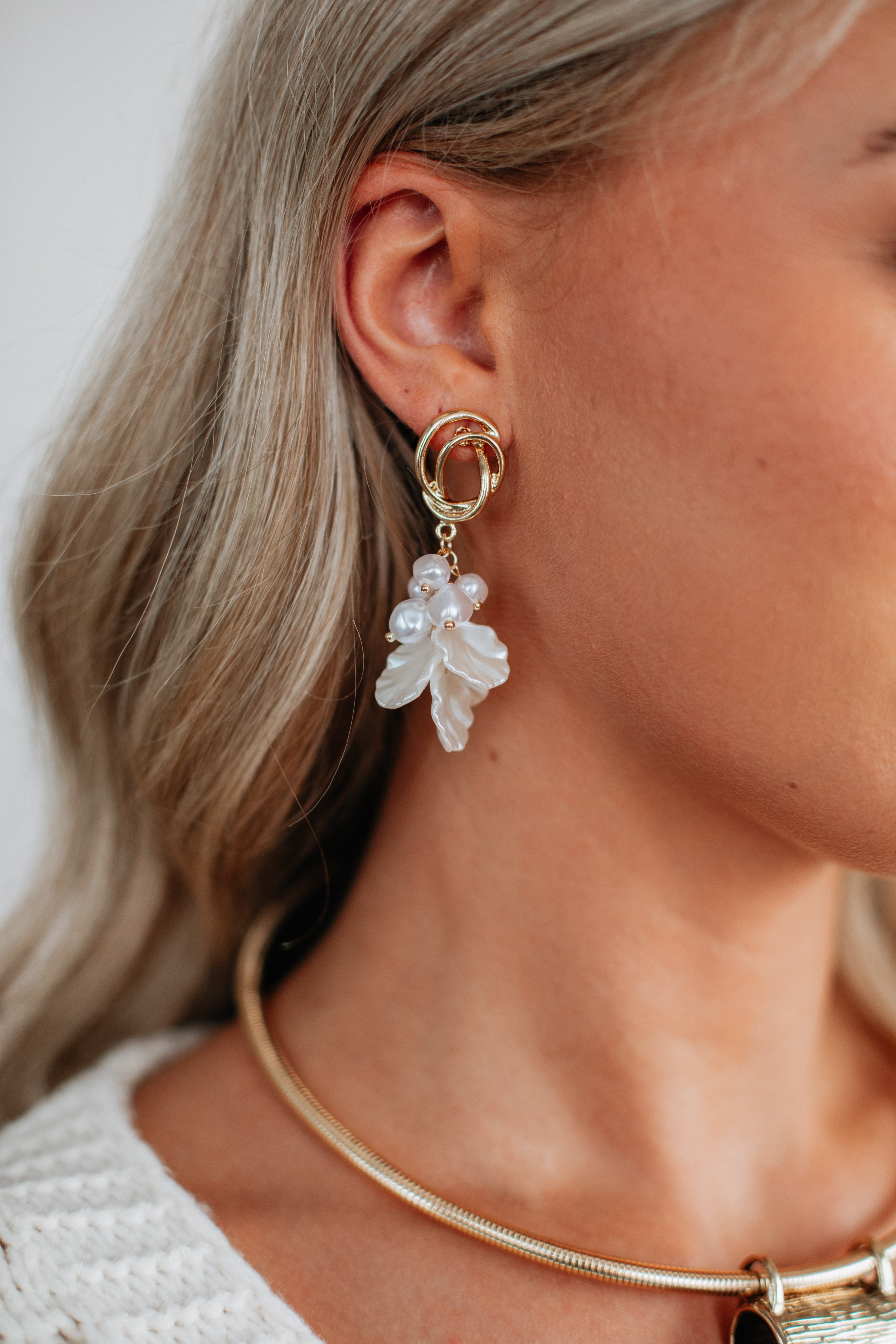 Pearl Bloom Earrings