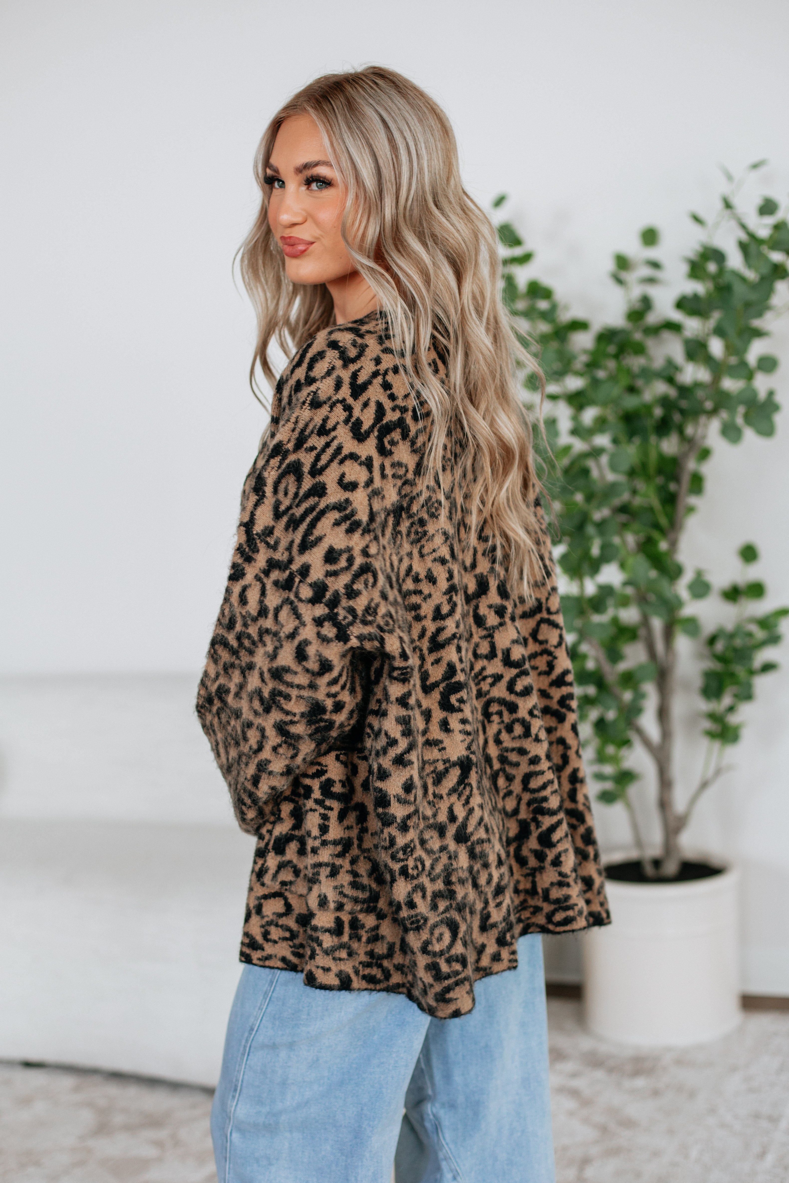 Giada Leopard Cardigan