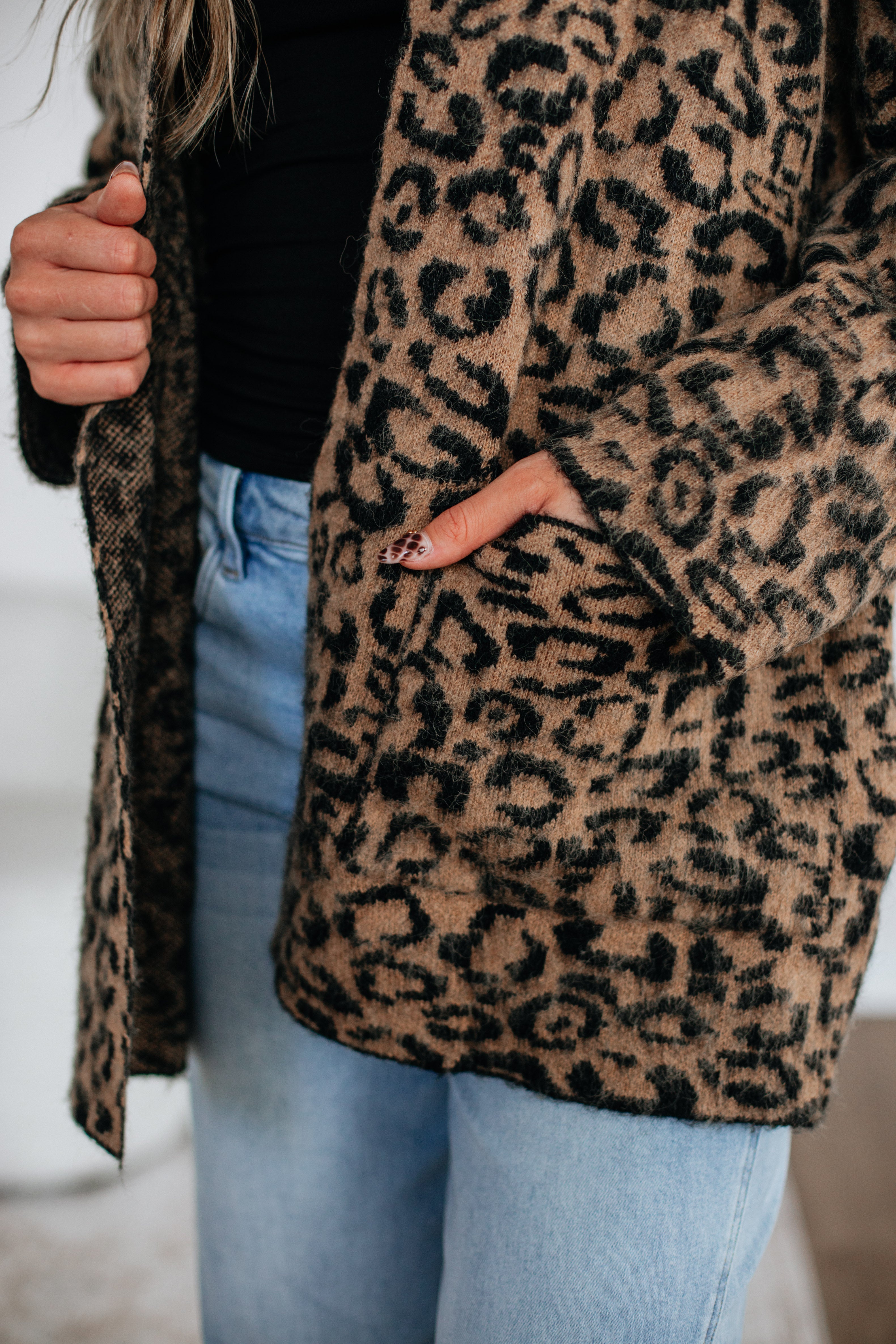 Giada Leopard Cardigan