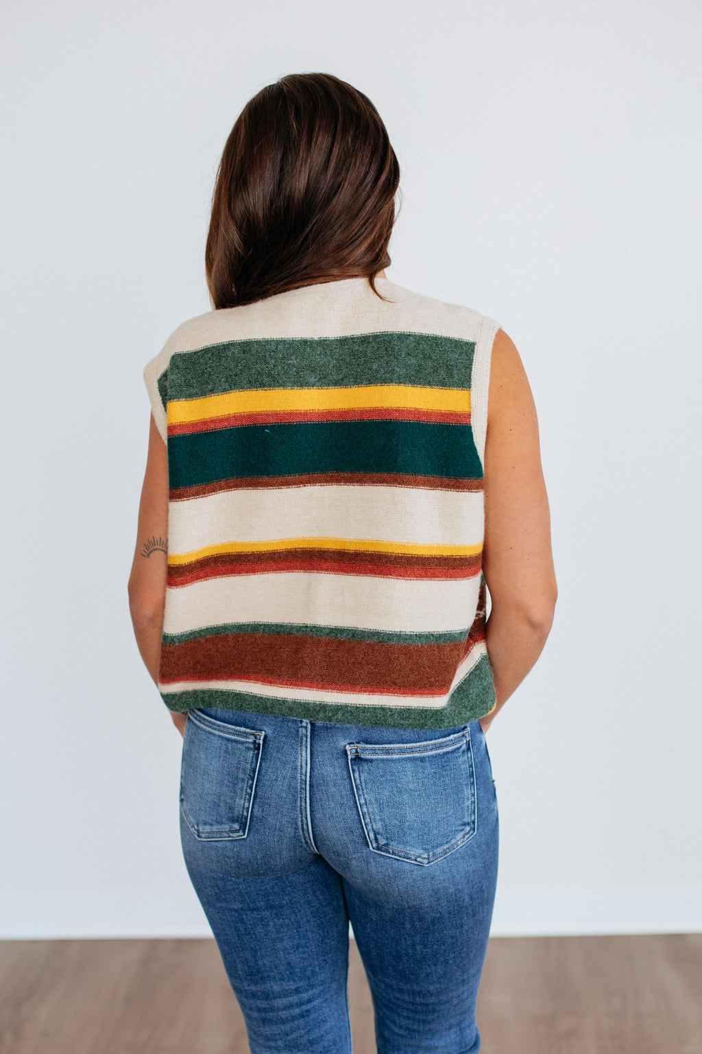 Leni Striped Vest