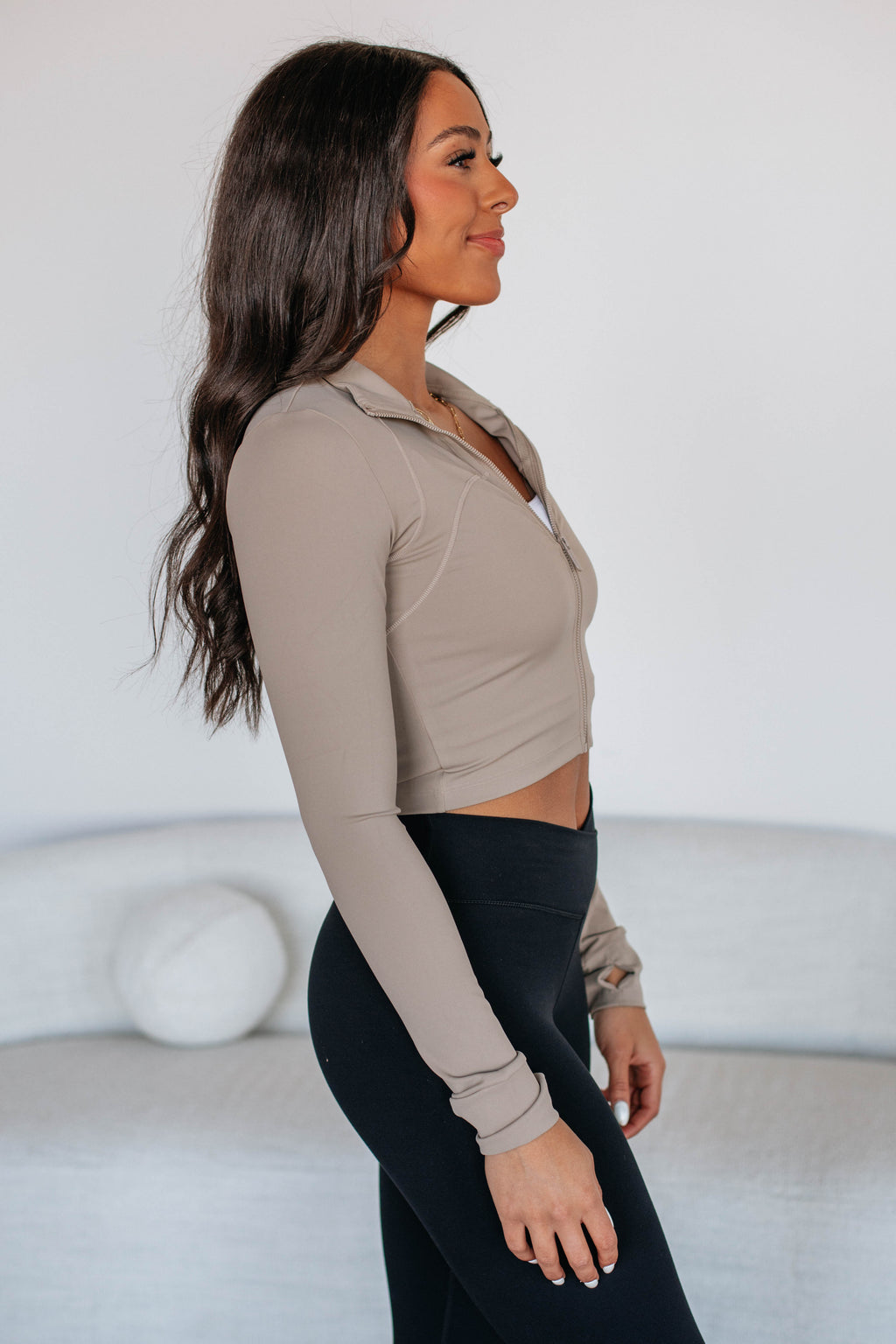 Sevina Active Jacket - Khaki